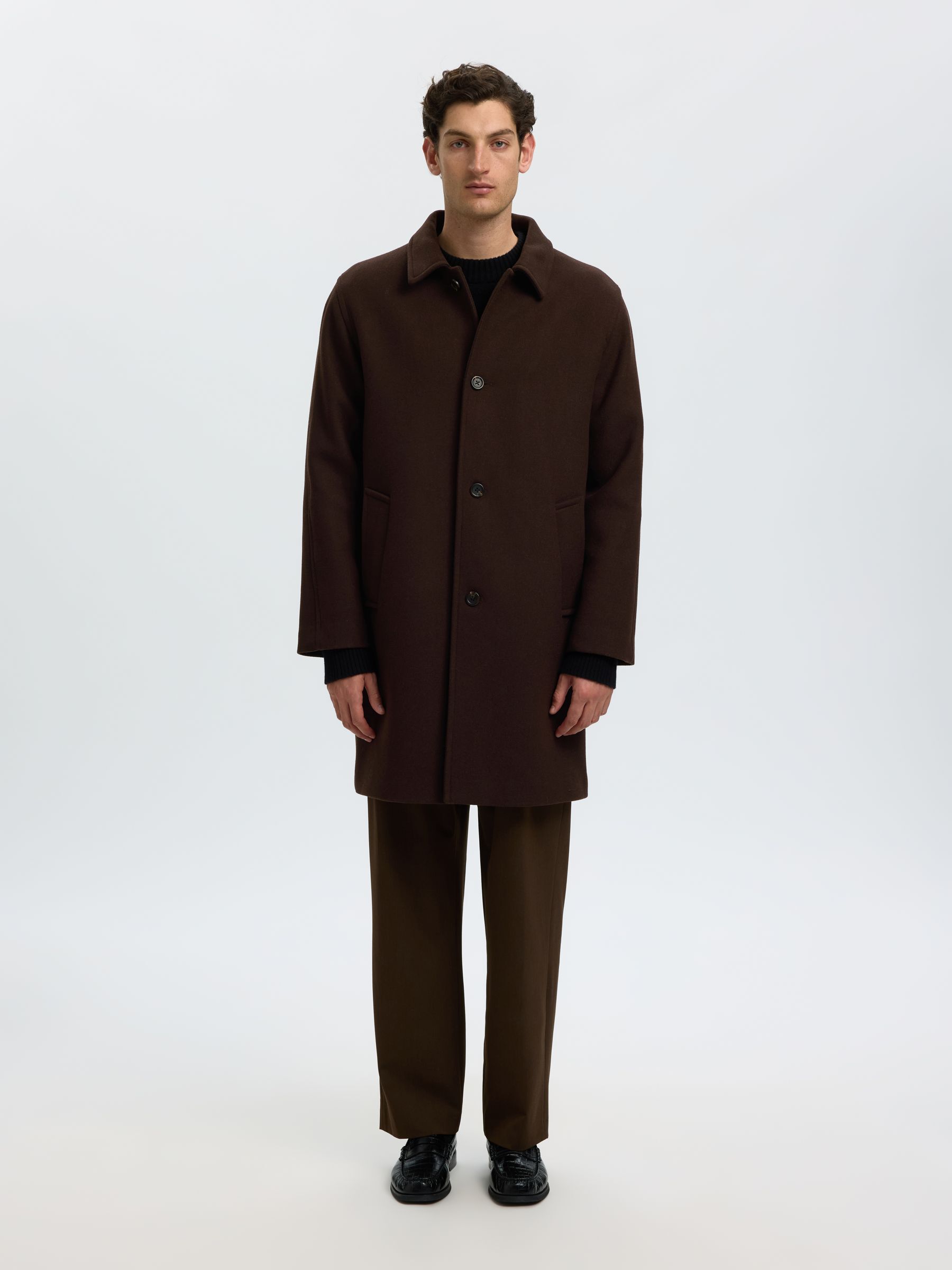 WOOL BLEND COAT