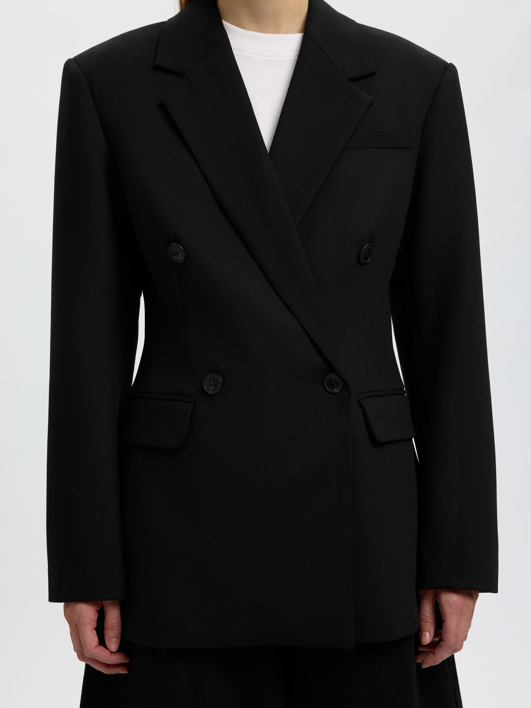 OVERSIZED DOUBLE-BREASTED BLAZER