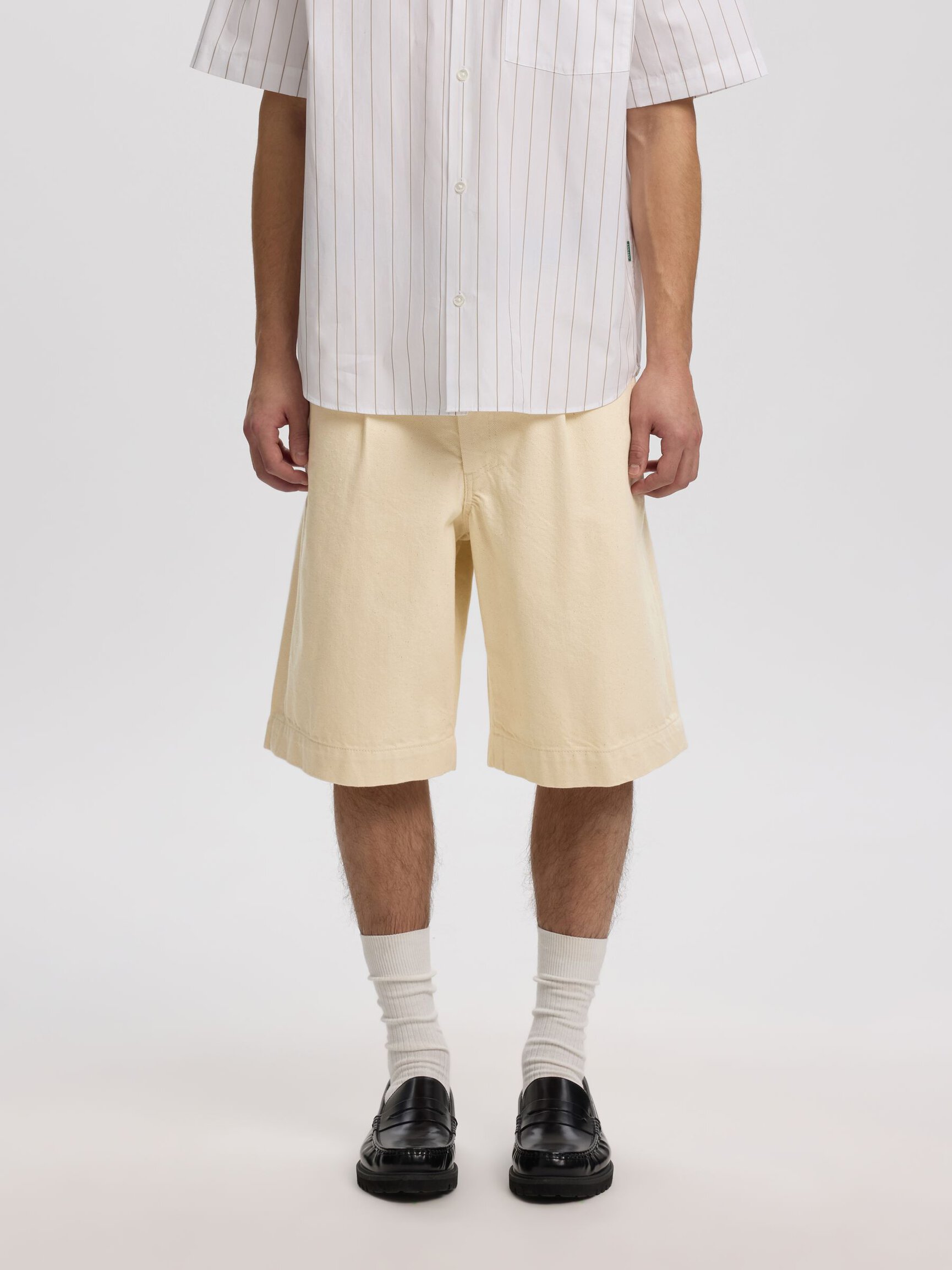 SELVEDGE DENIM SHORTS