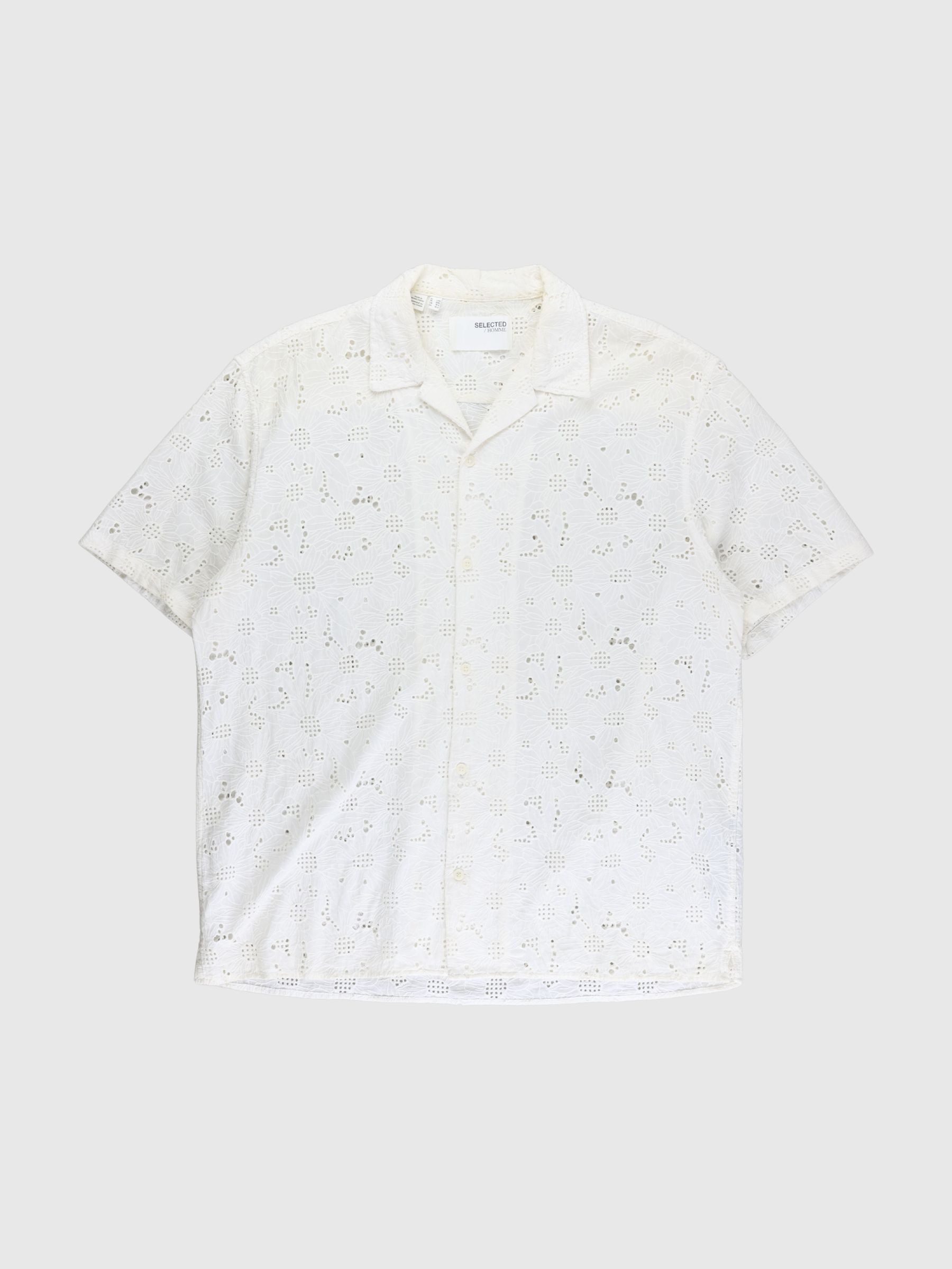 BRODERIE ANGLAISE KURZARMHEMD