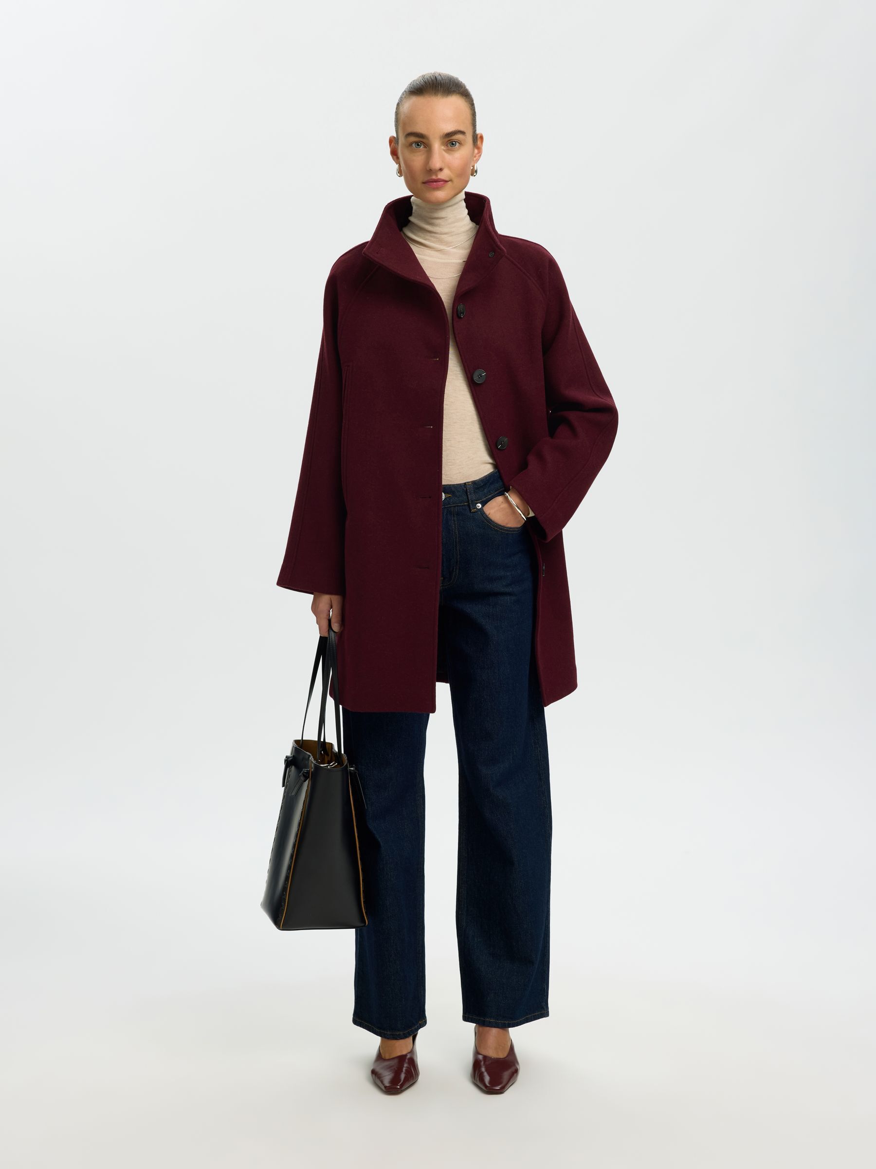WOOL BLEND COAT