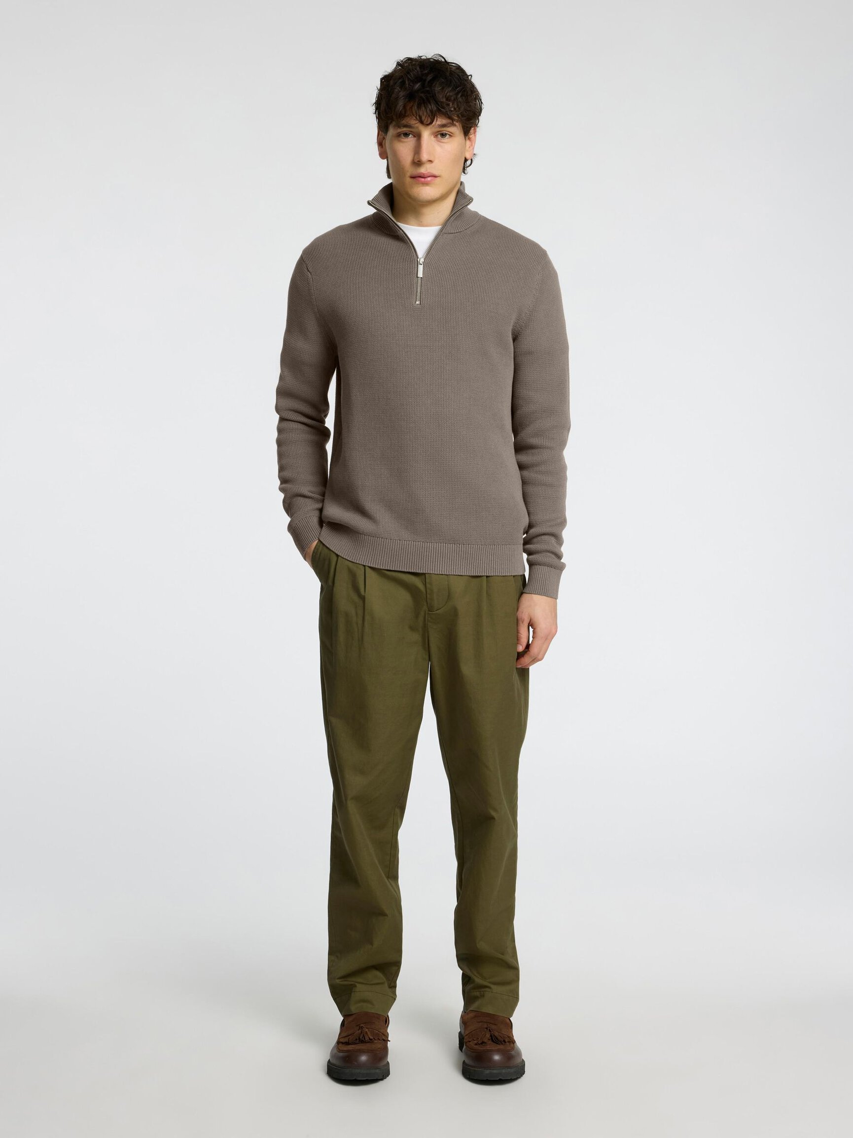 HALF-ZIP JUMPER