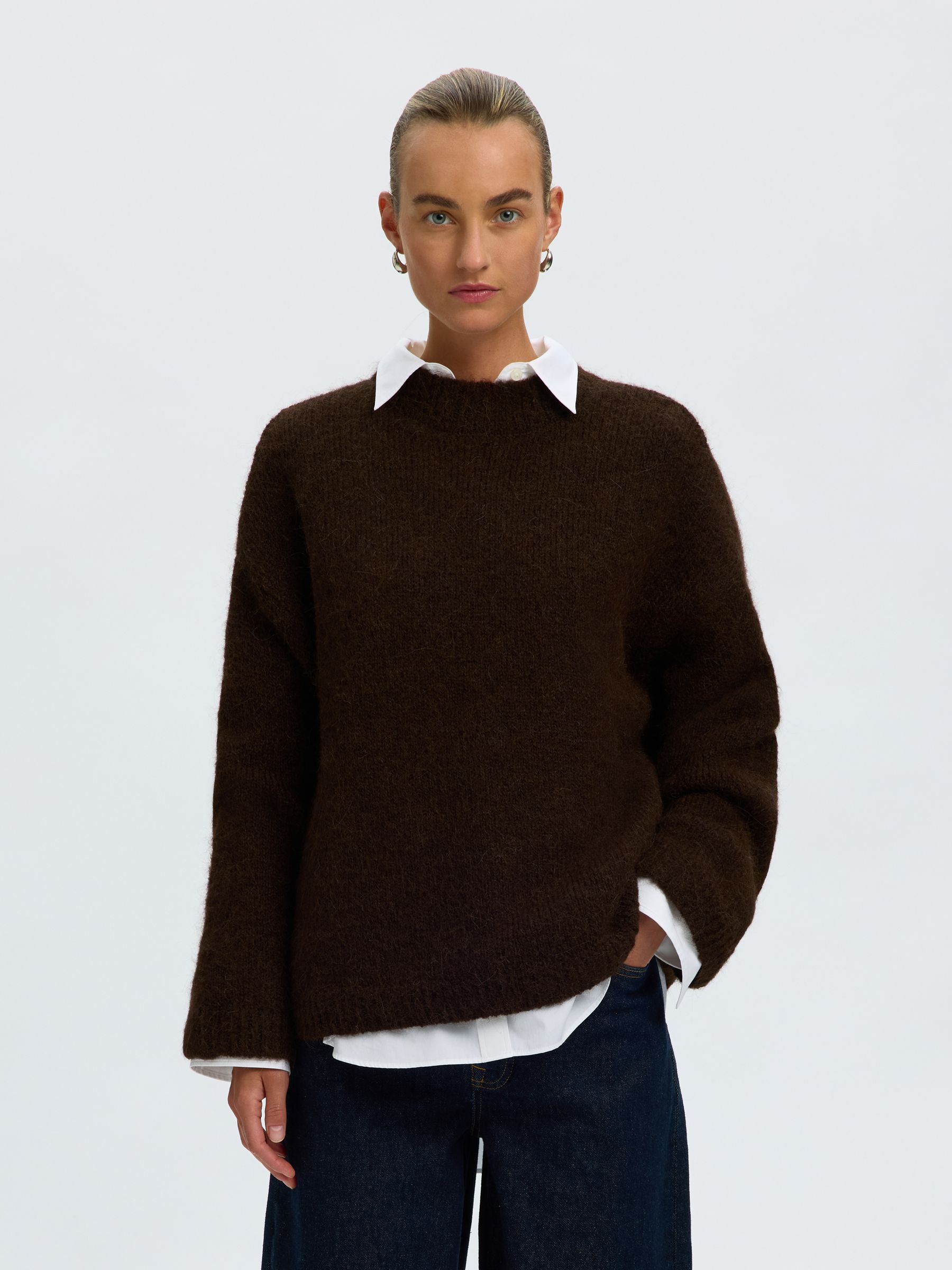 WOOL BLEND  PULLOVER