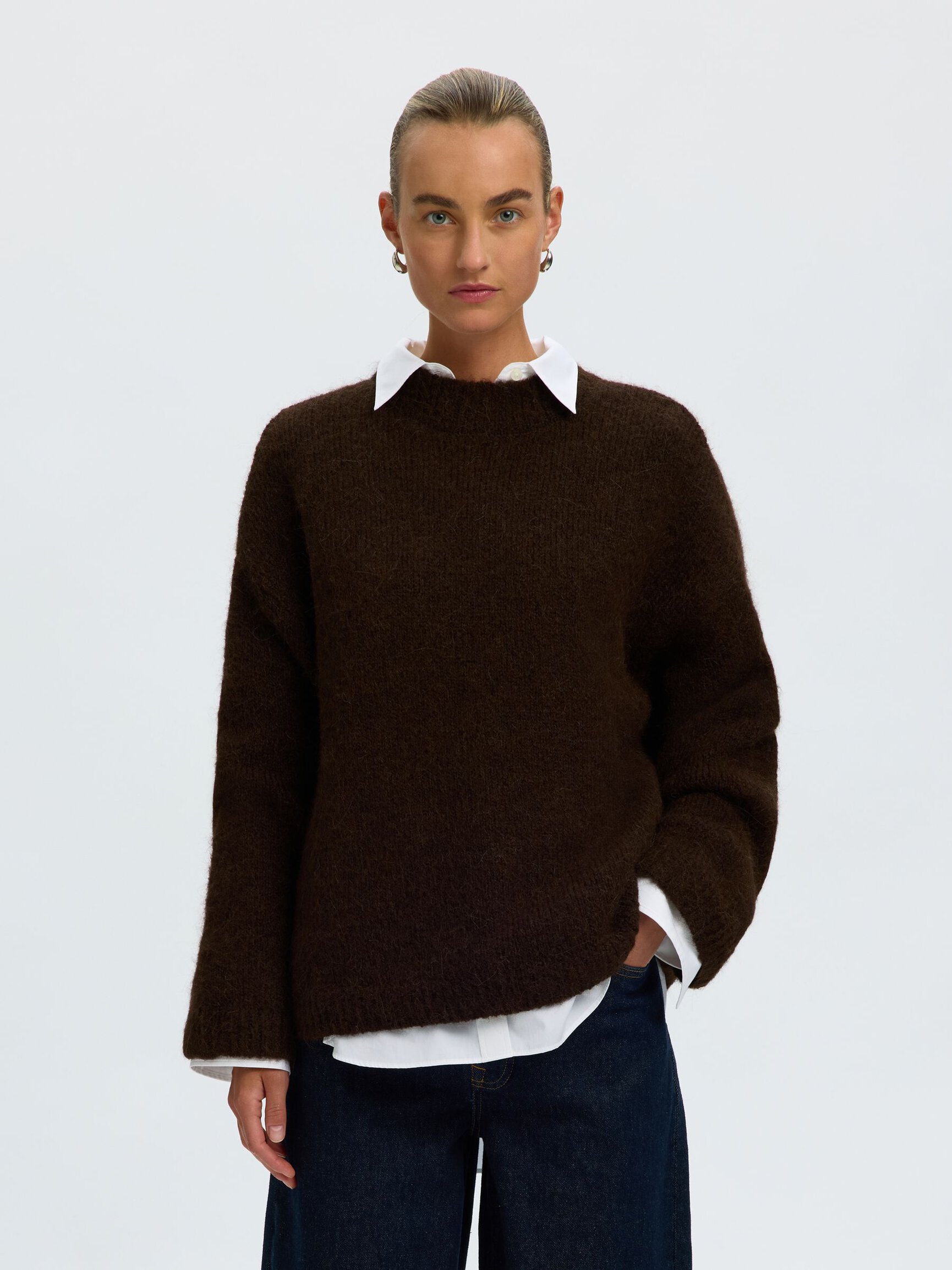 WOOL BLEND PULLOVER