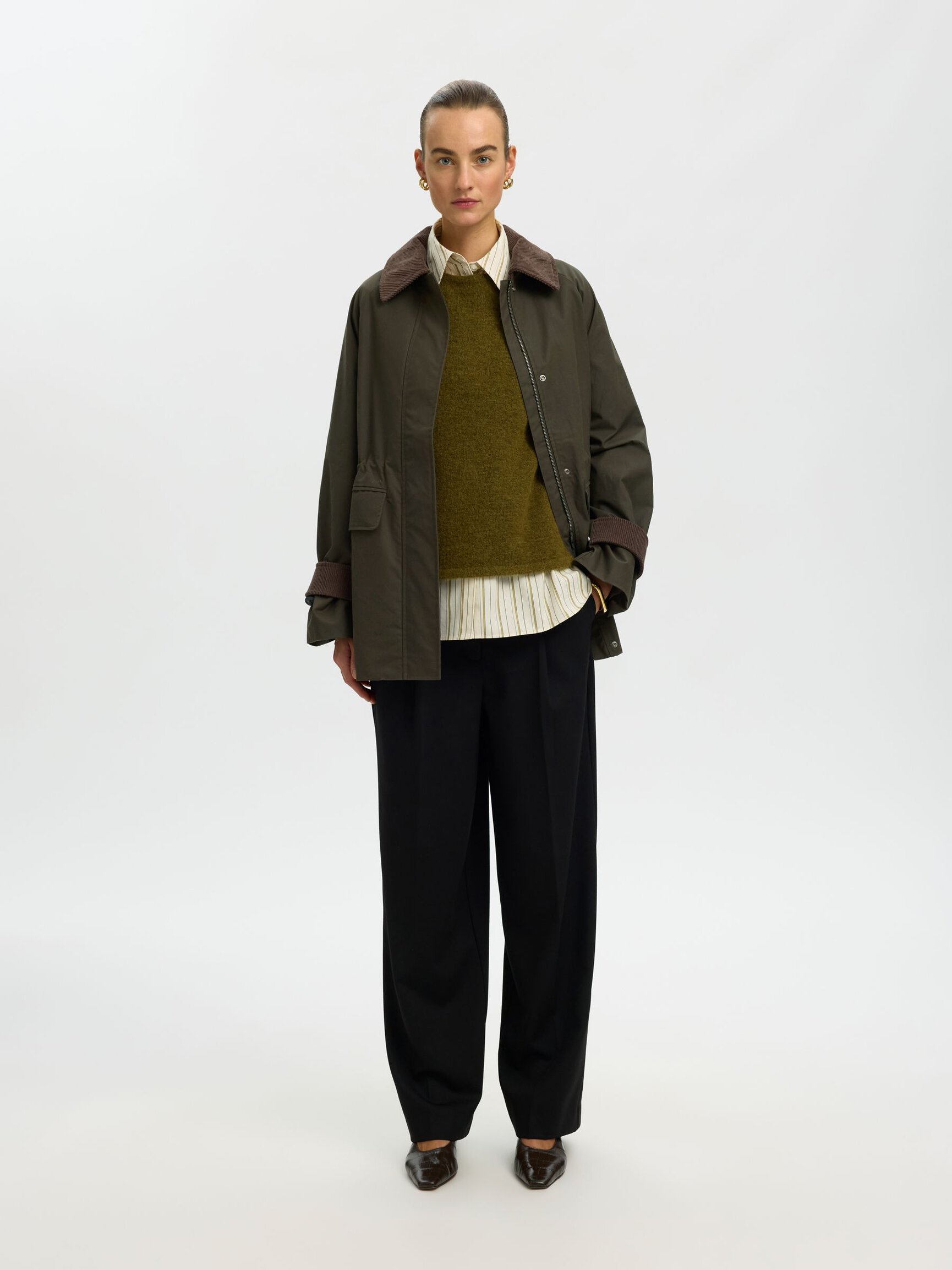 WAXED COTTON JACKET