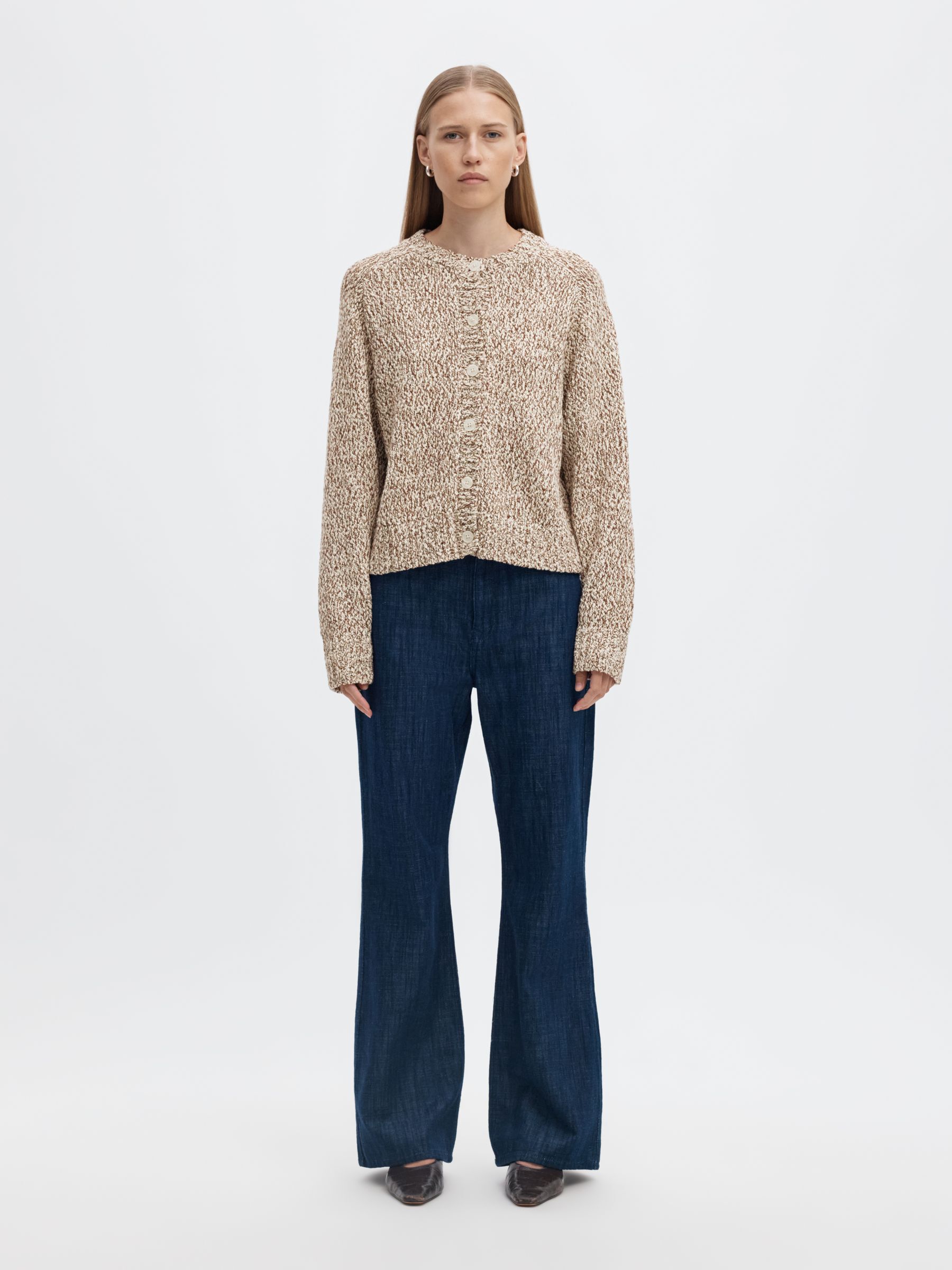 BIOBAUMWOLL STRICKJACKE