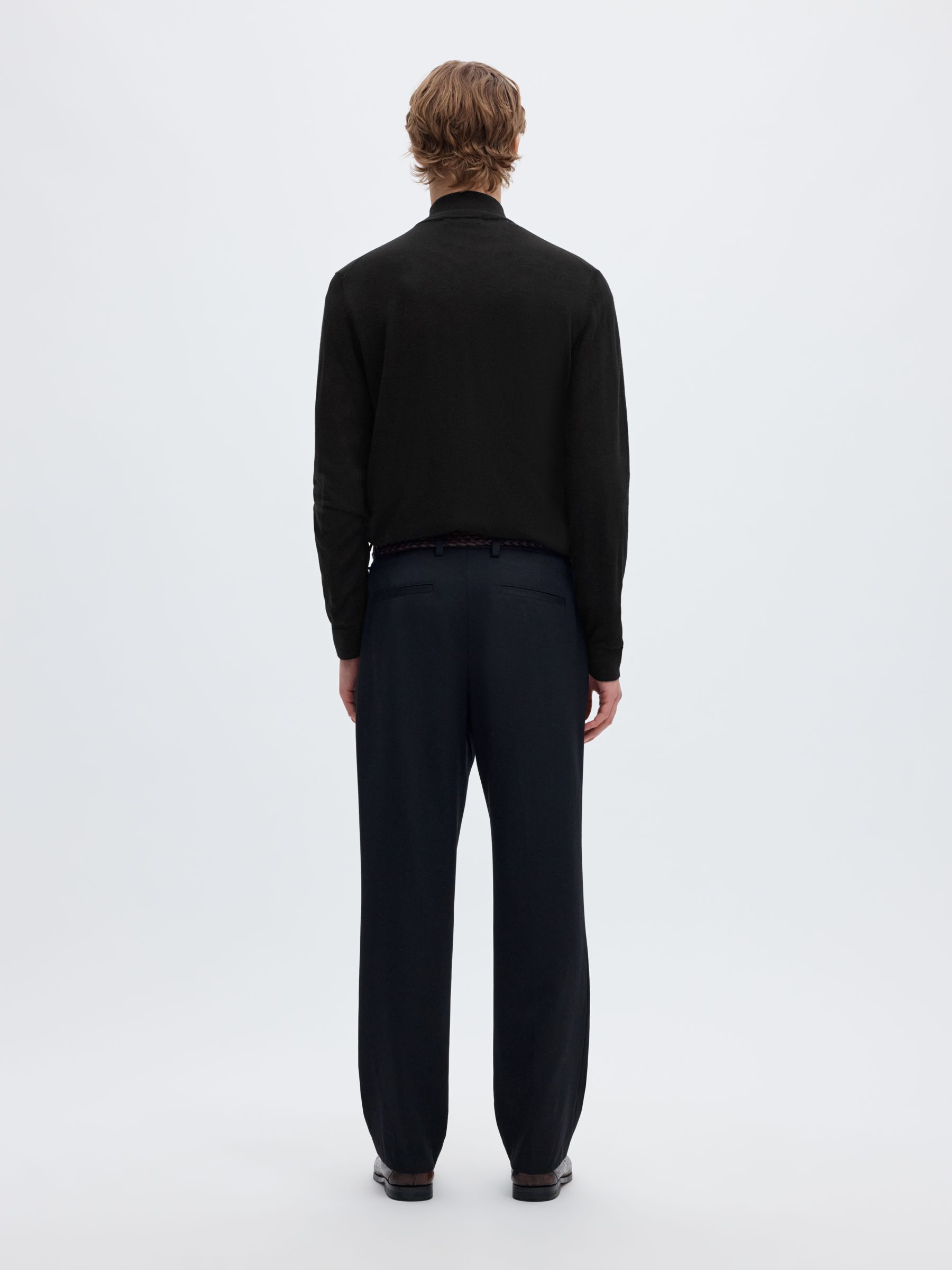 100% MERINO WOOL HALF-ZIP JUMPER