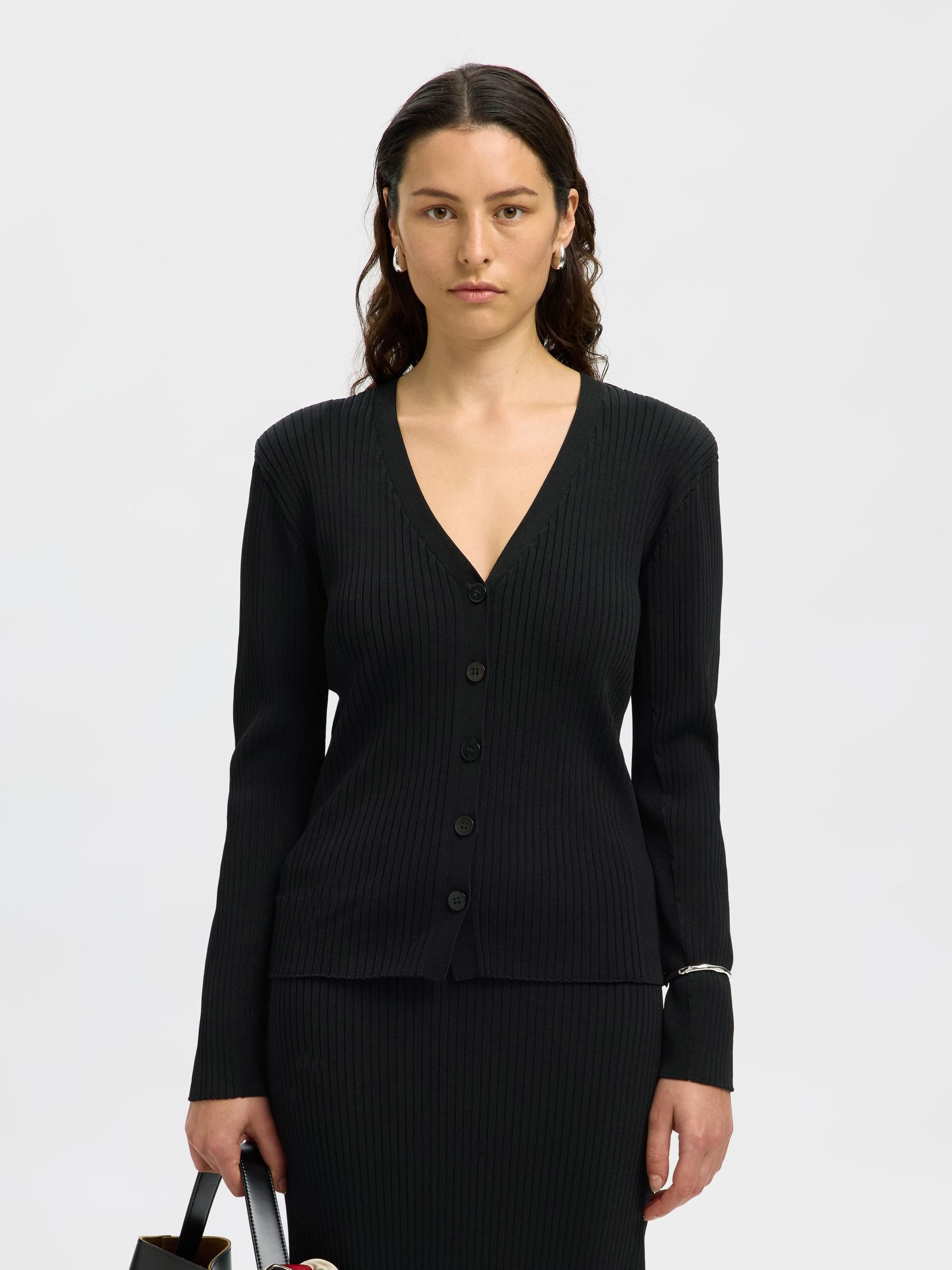 VISCOSE BLEND CARDIGAN