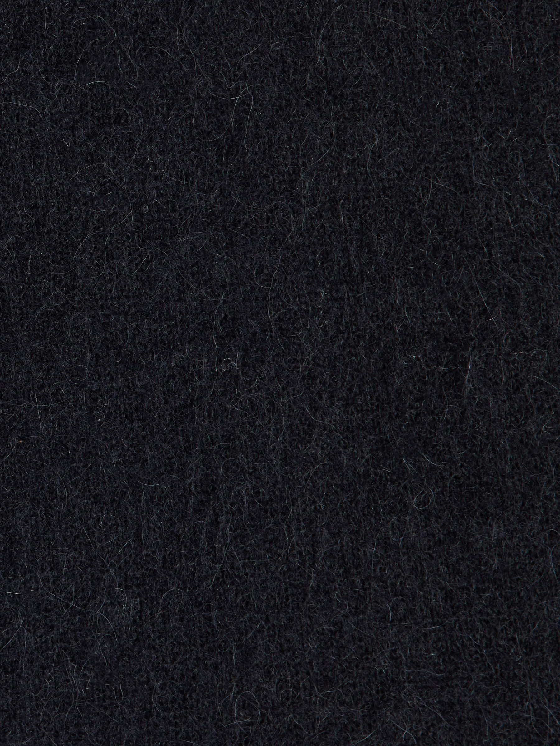 WOOL BLEND TRIANGLE SCARF