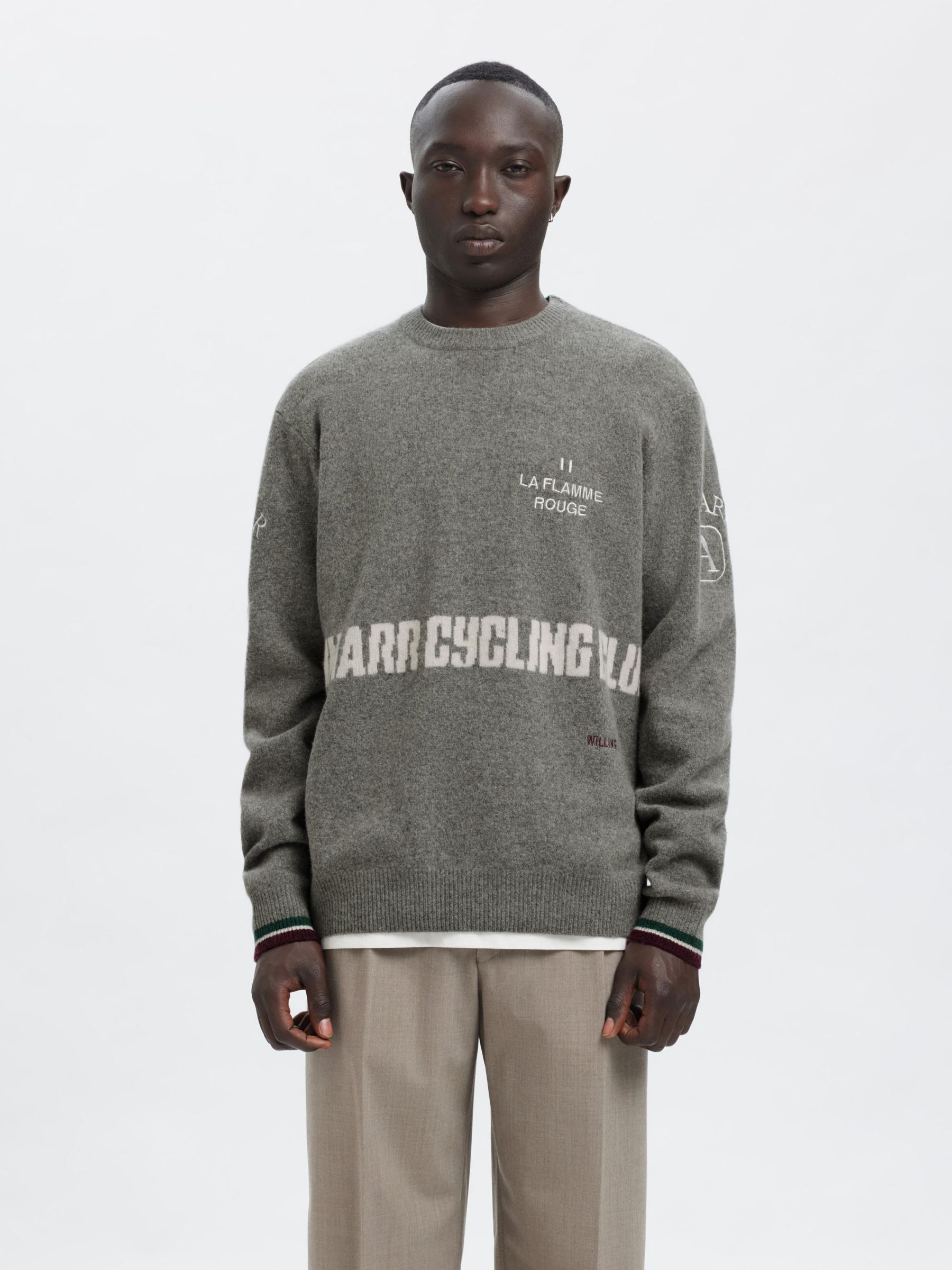 REGULAR FIT KNITTED PULLOVER