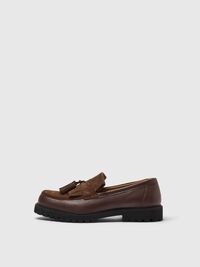 RUSKIND LOAFERS, Chocolate Brown, highres