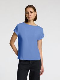 BOOTHALS T-SHIRT, Cornflower Blue, highres
