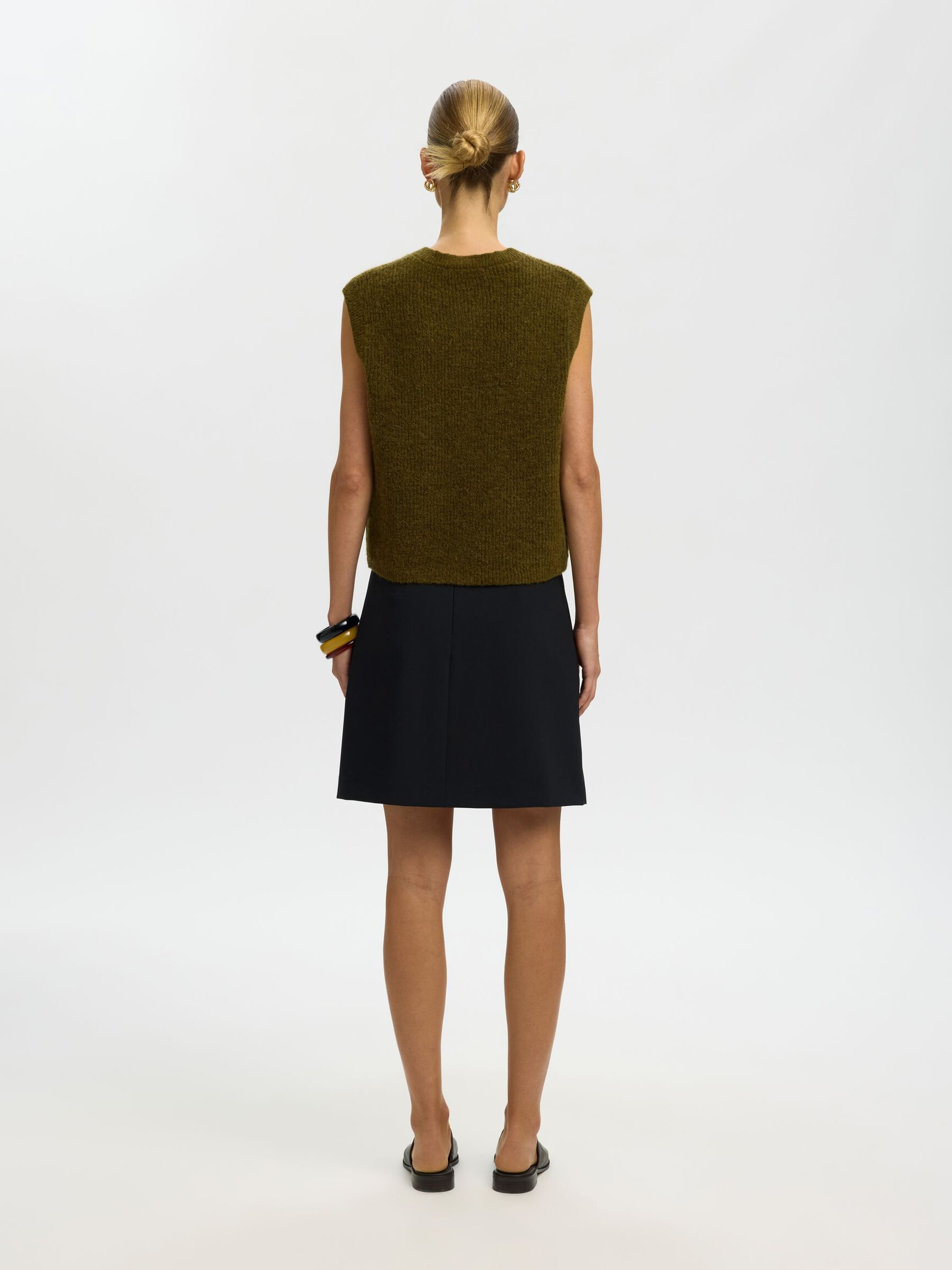 WOOL BLEND WAISTCOAT