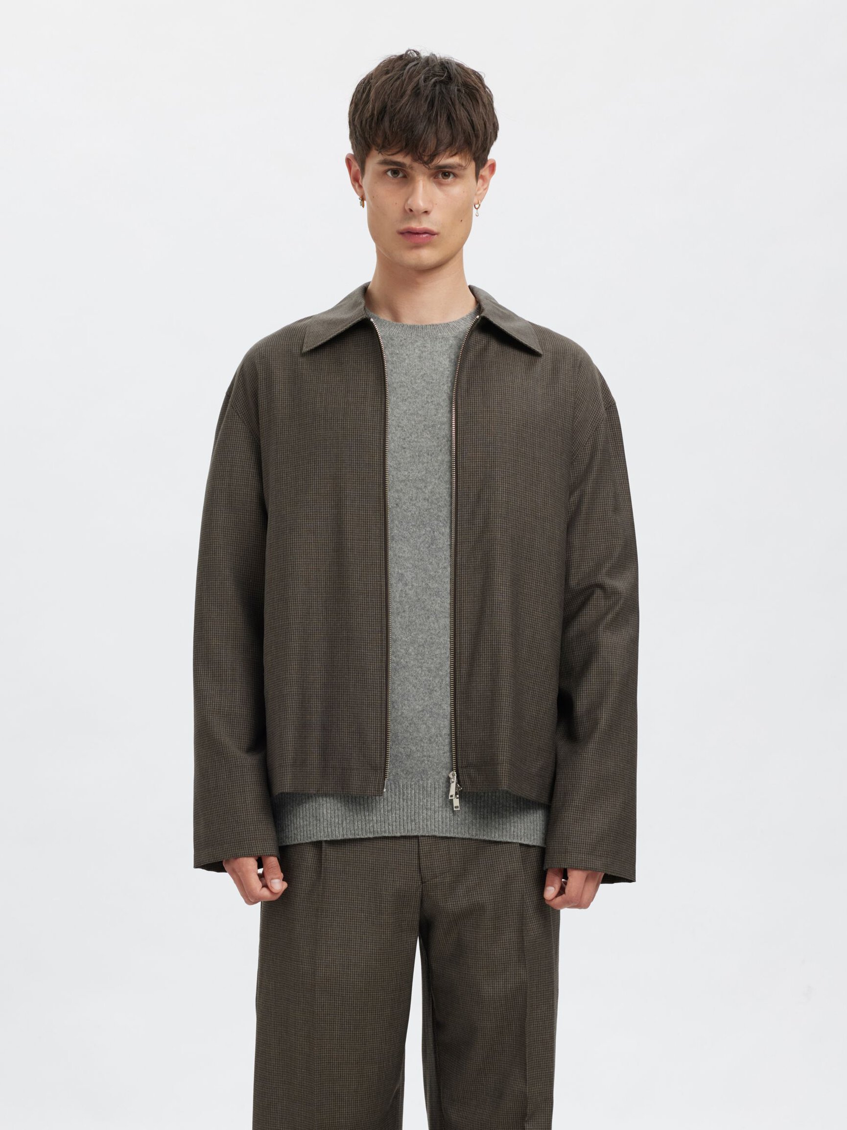 WOOL OVERSHIRT