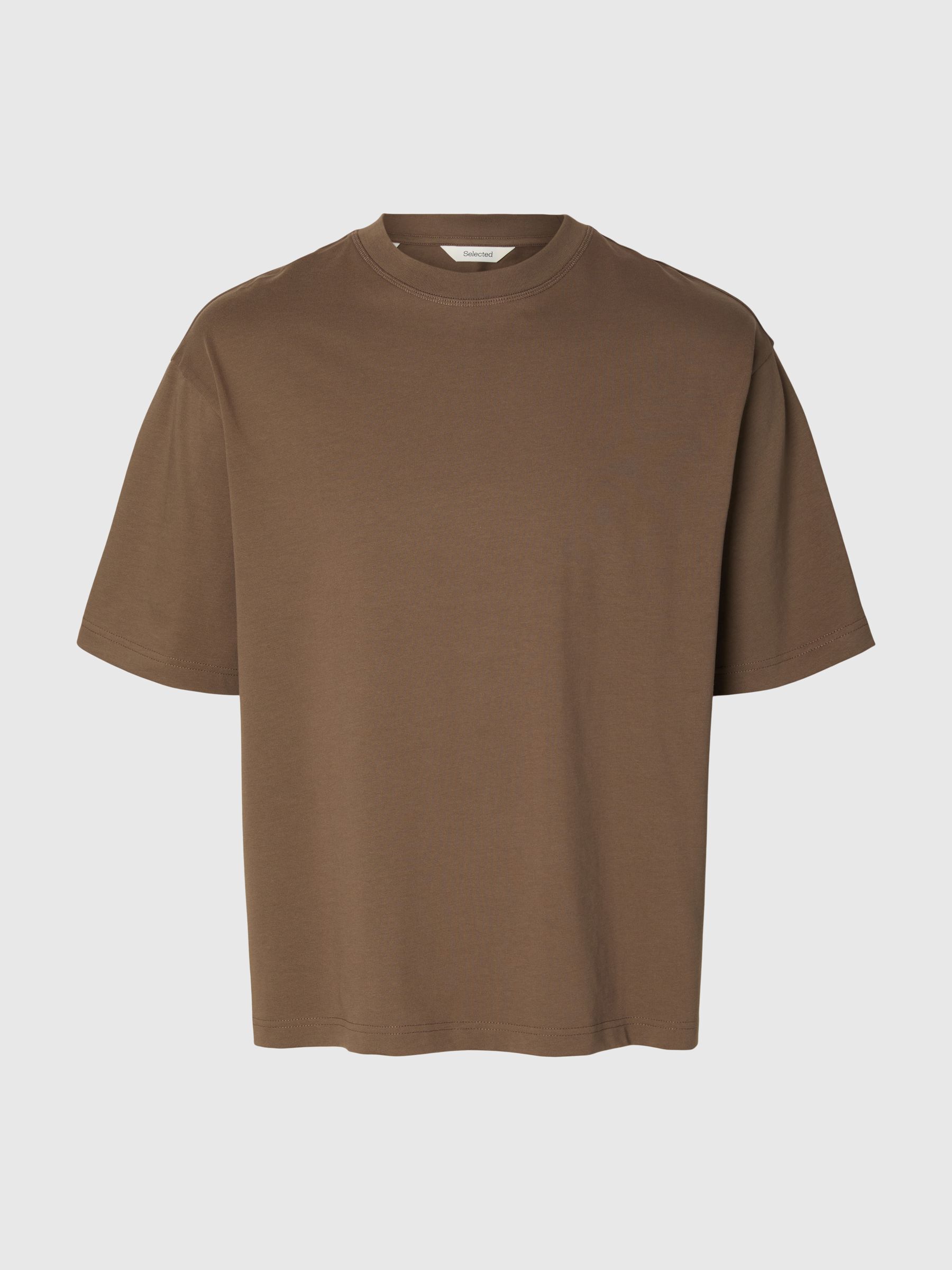 100% COTTON CREWNECK T-SHIRT