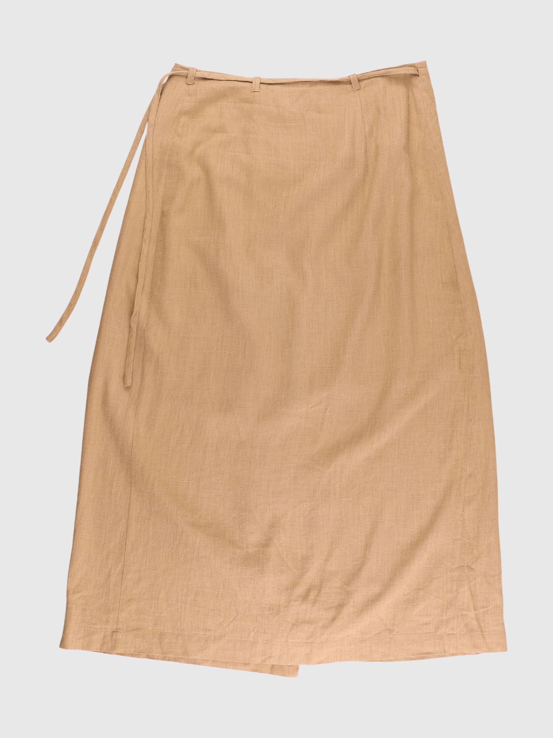 MIDI WRAP SKIRT