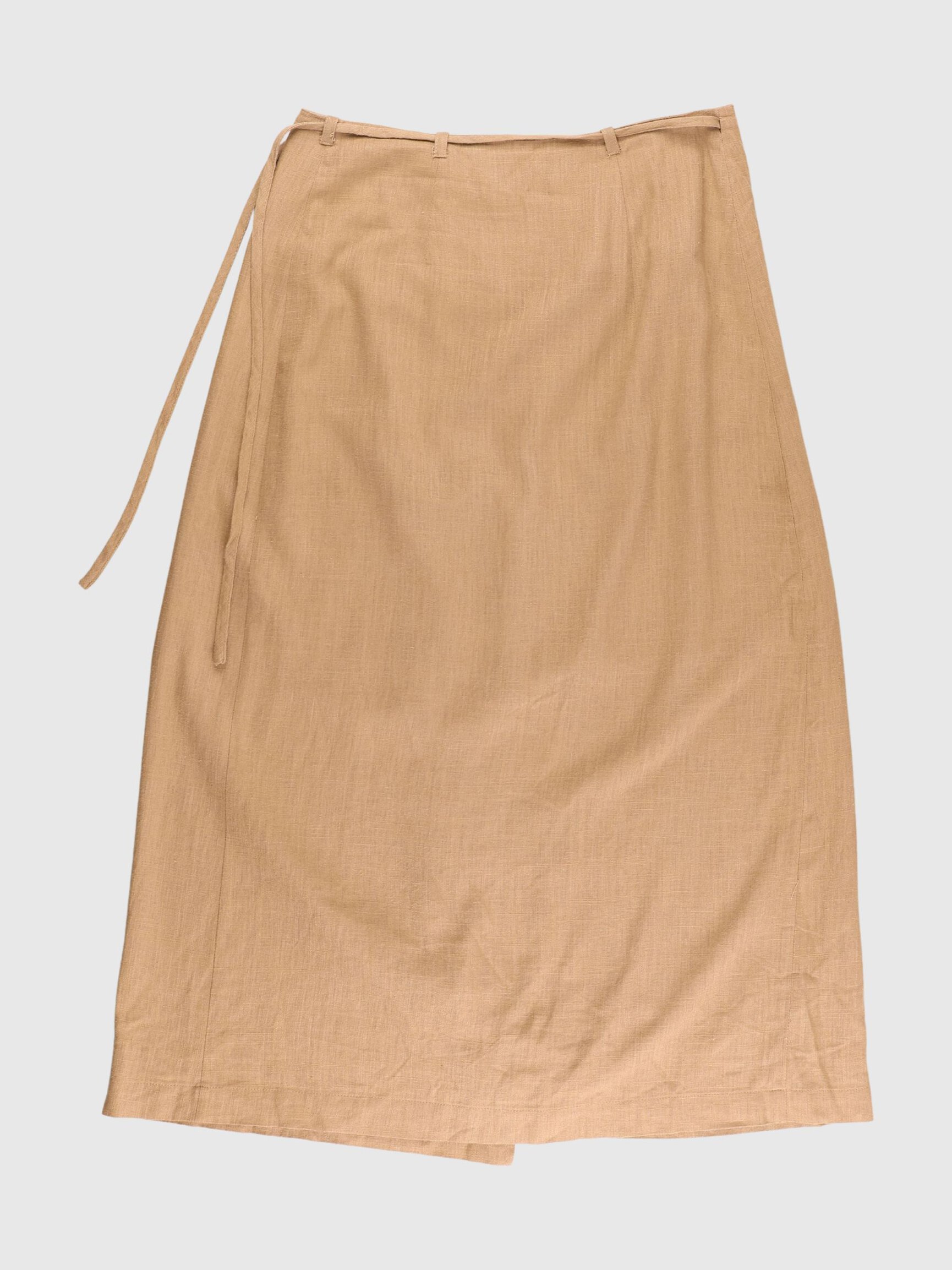 MIDI WRAP SKIRT