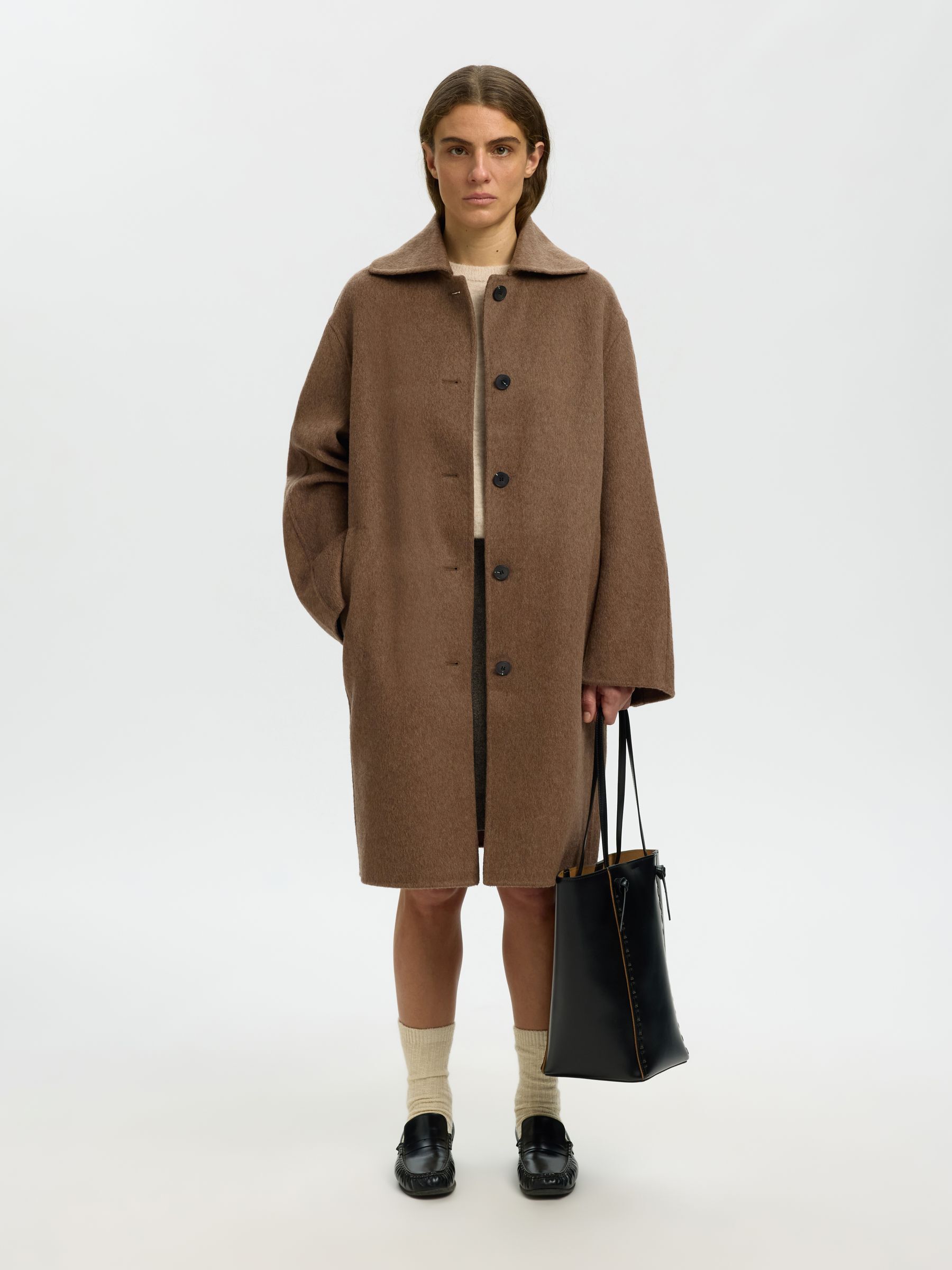 WOOL BLEND COAT