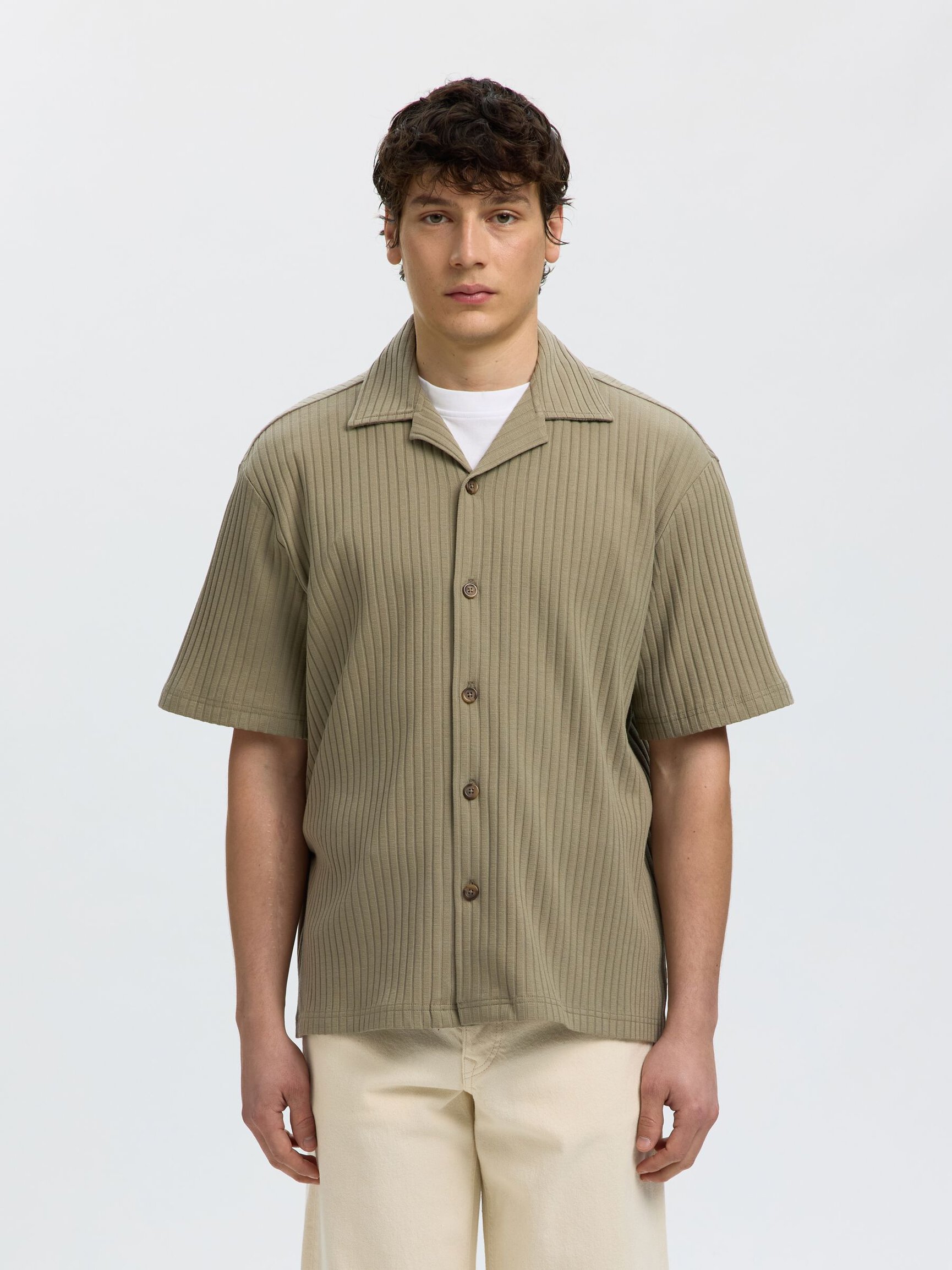 RELAXED FIT GERIBBELD OVERSHIRT