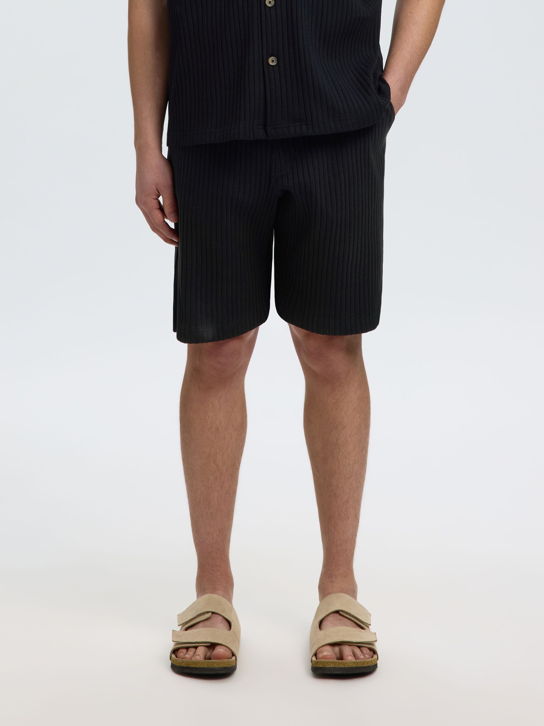RELAXED FIT GERIBBELD SHORTS