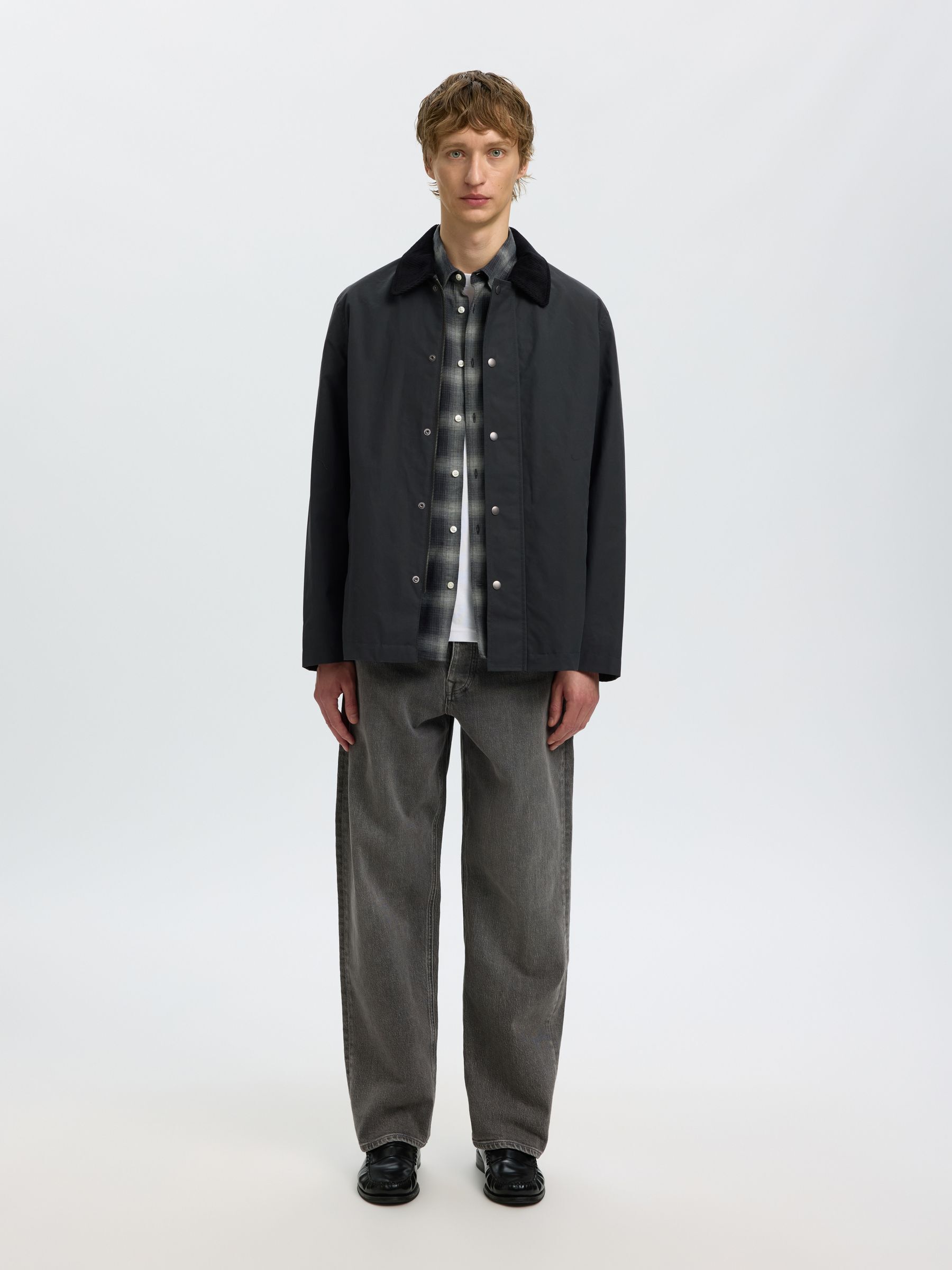 WAXED COTTON JACKET
