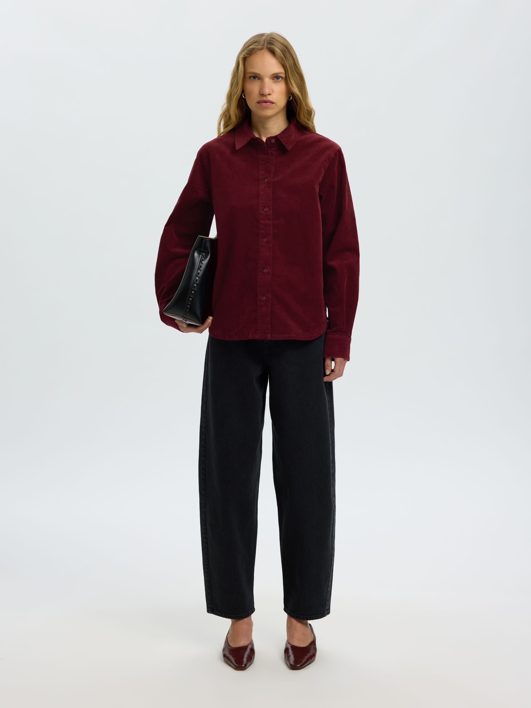 REGULAR FIT CORDUROY SHIRT