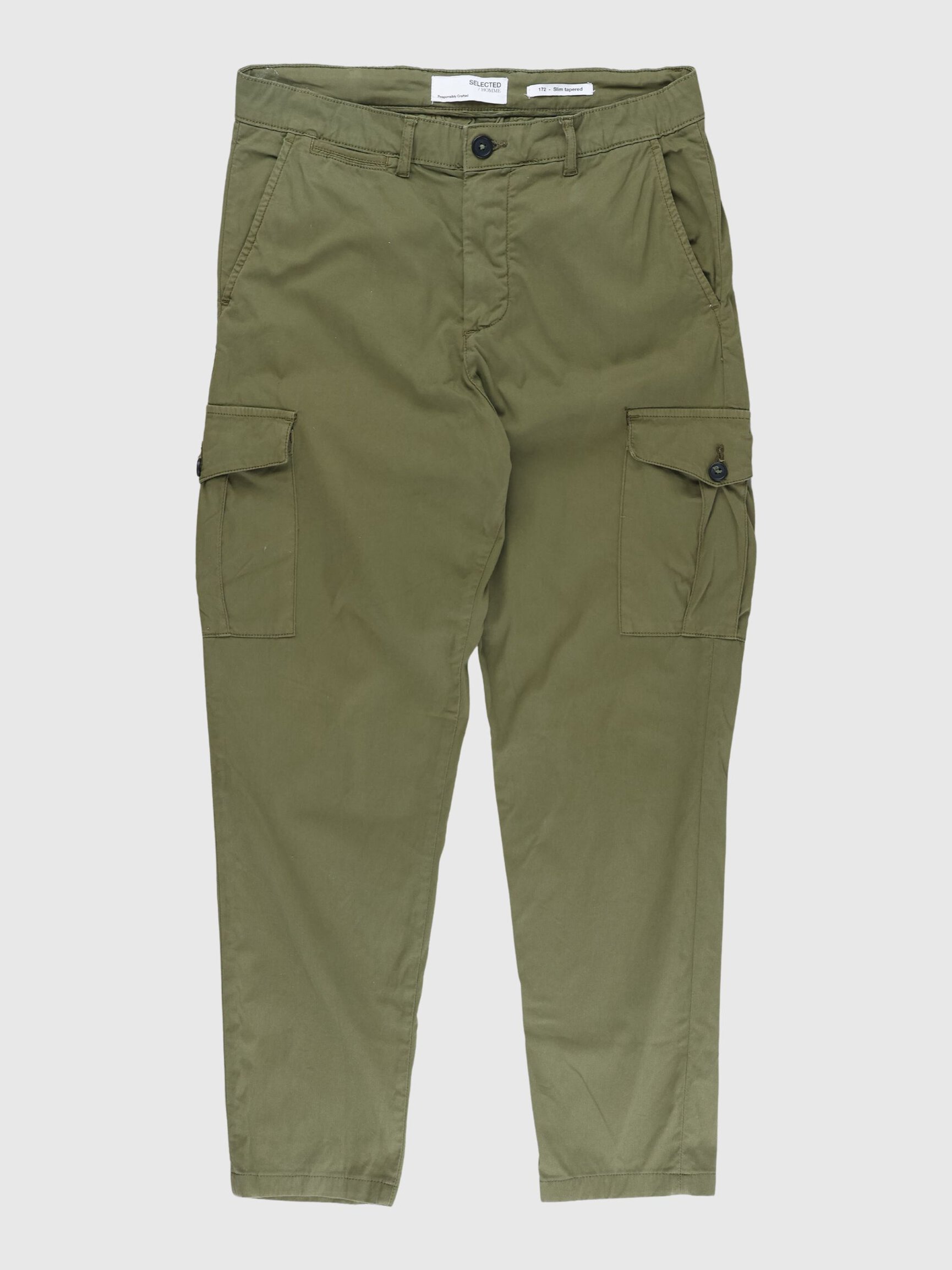 172 SLIM TAPERED FIT CARGO TROUSERS