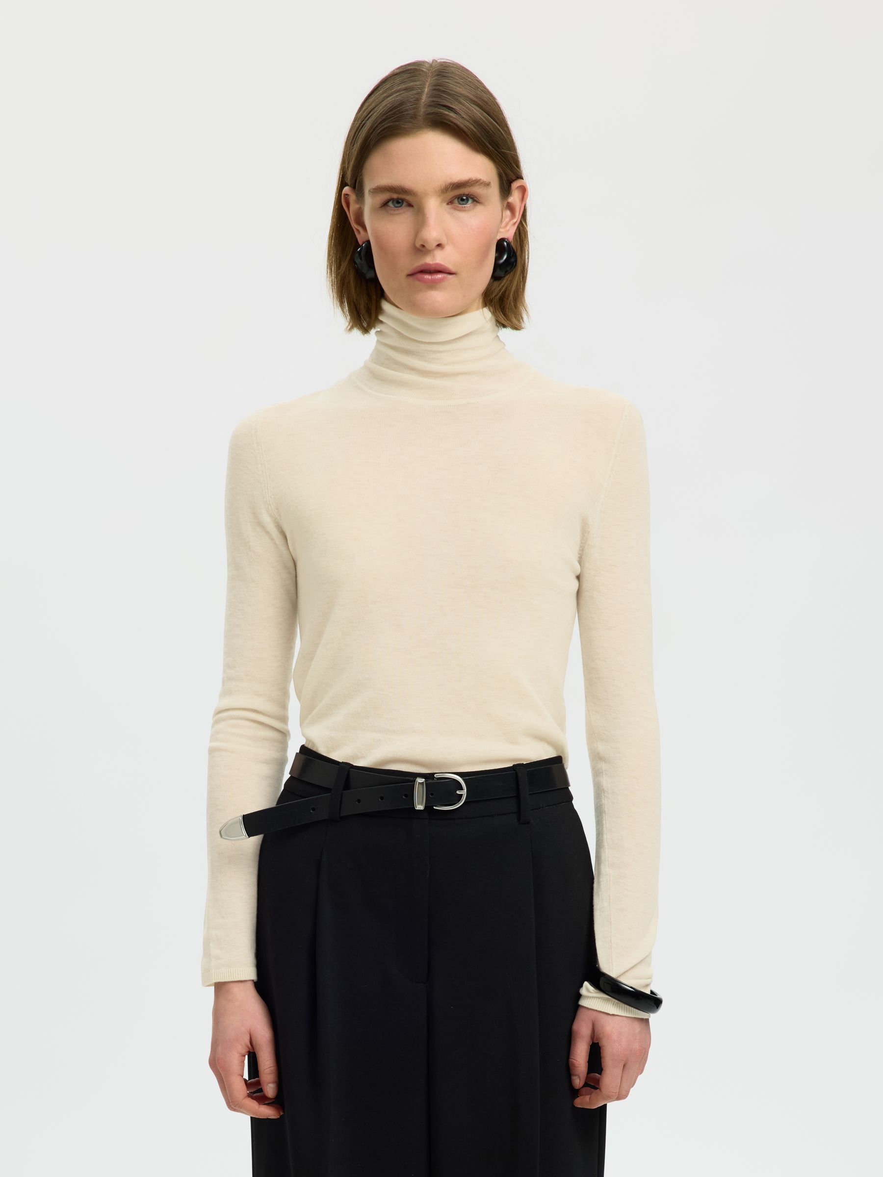 MERINO WOOL TURTLENECK
