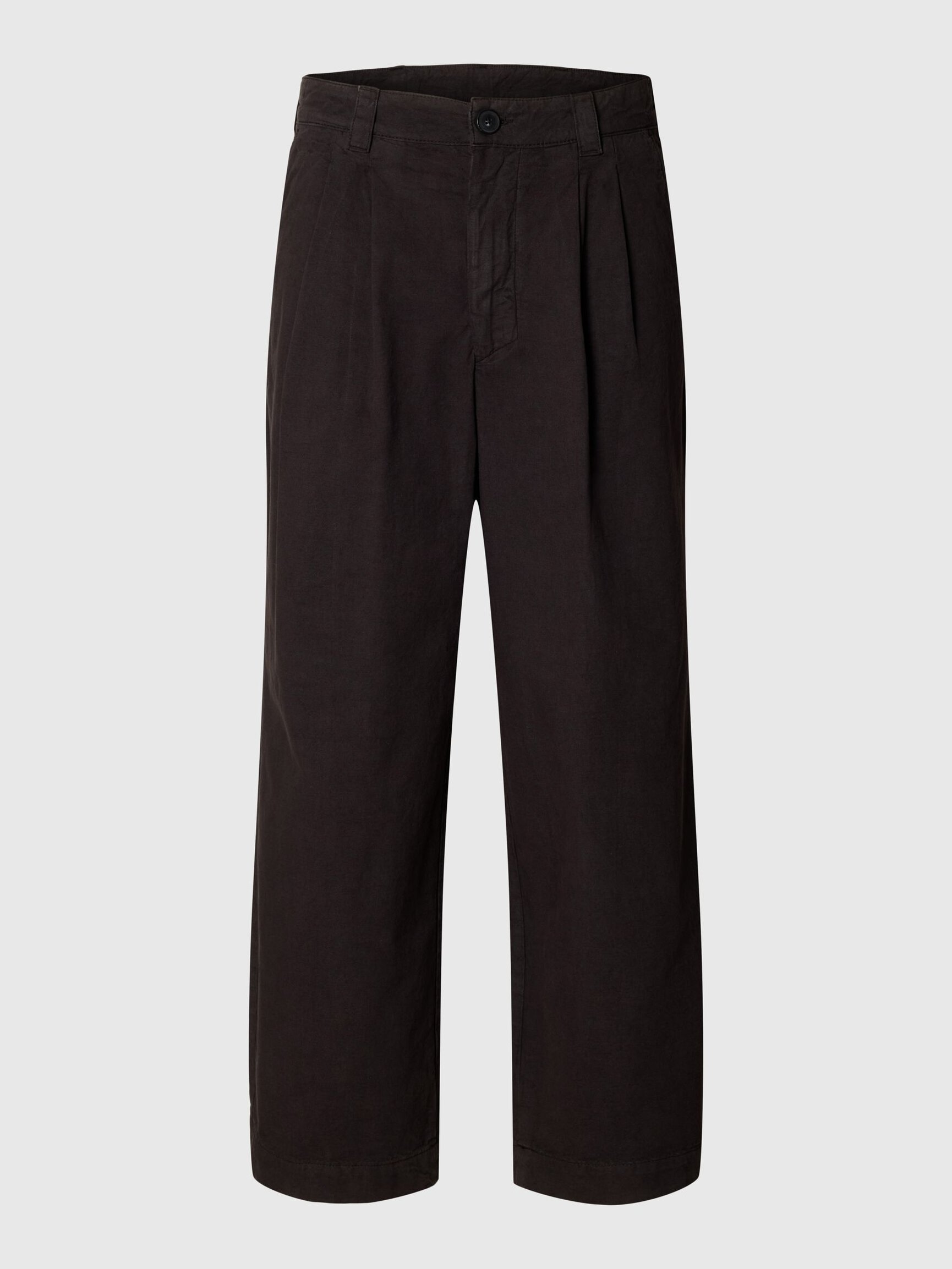 PLEATED LOOSE-FIT TROUSERS