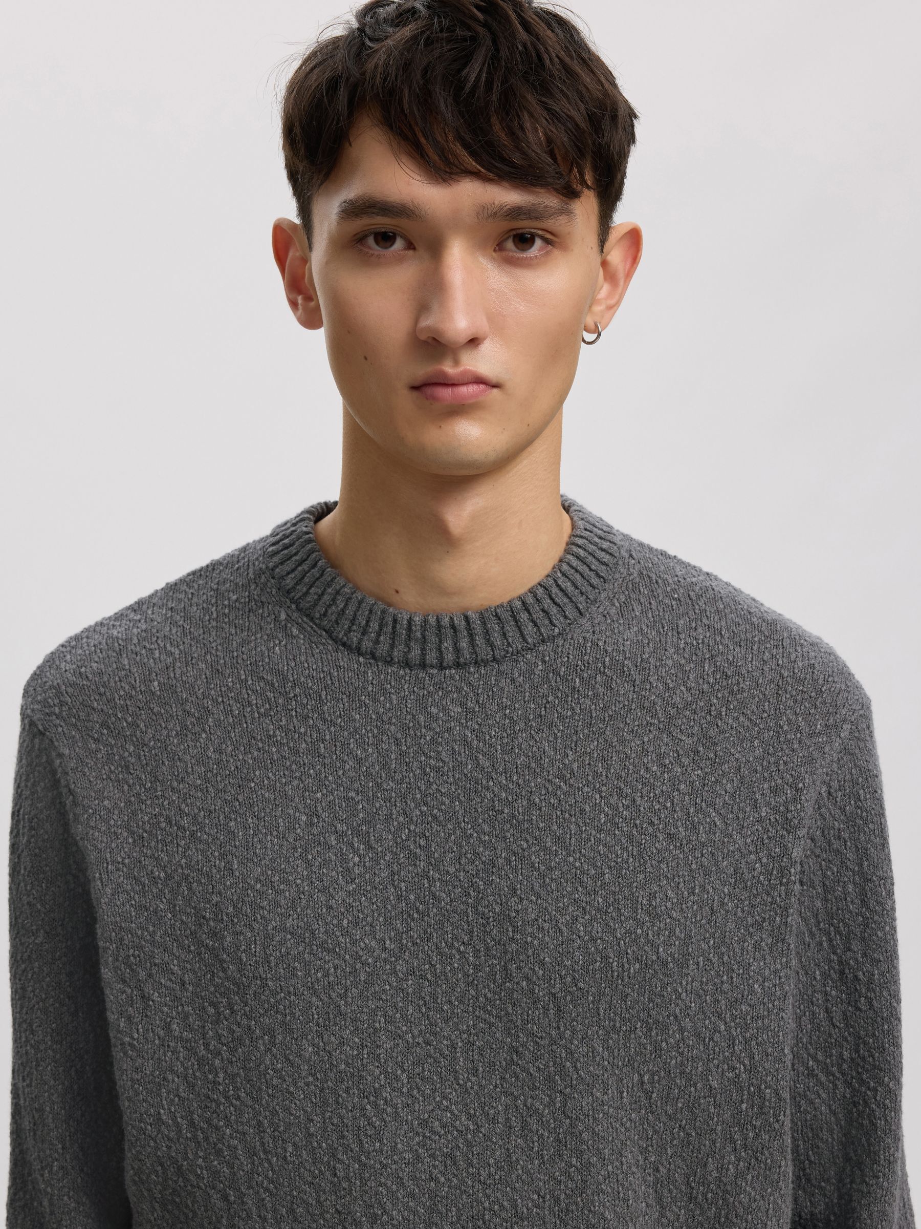 COTTON CREWNECK JUMPER