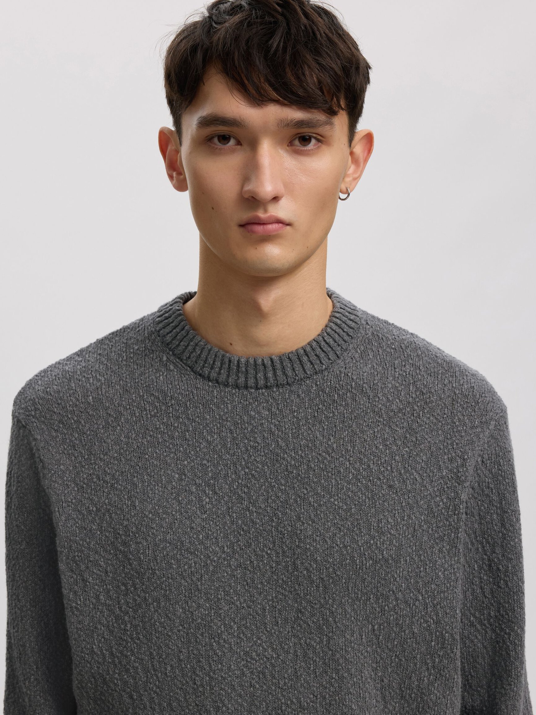COTTON CREWNECK JUMPER