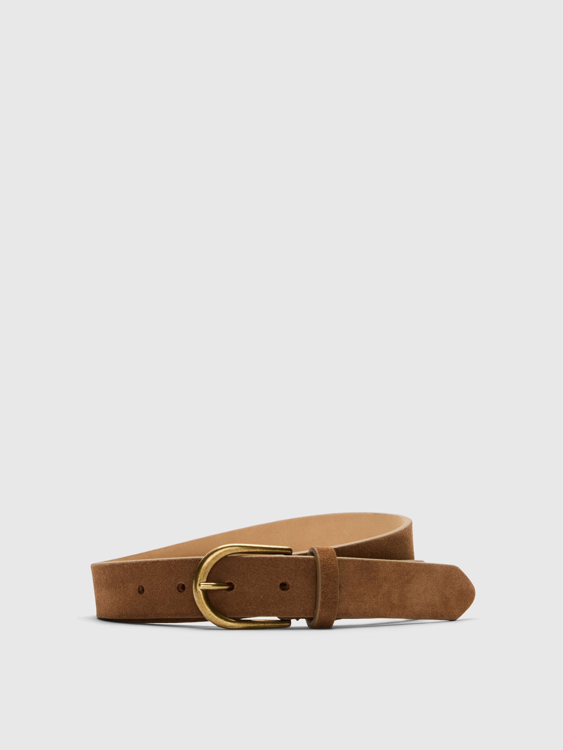 SUEDE LEATHER BELT