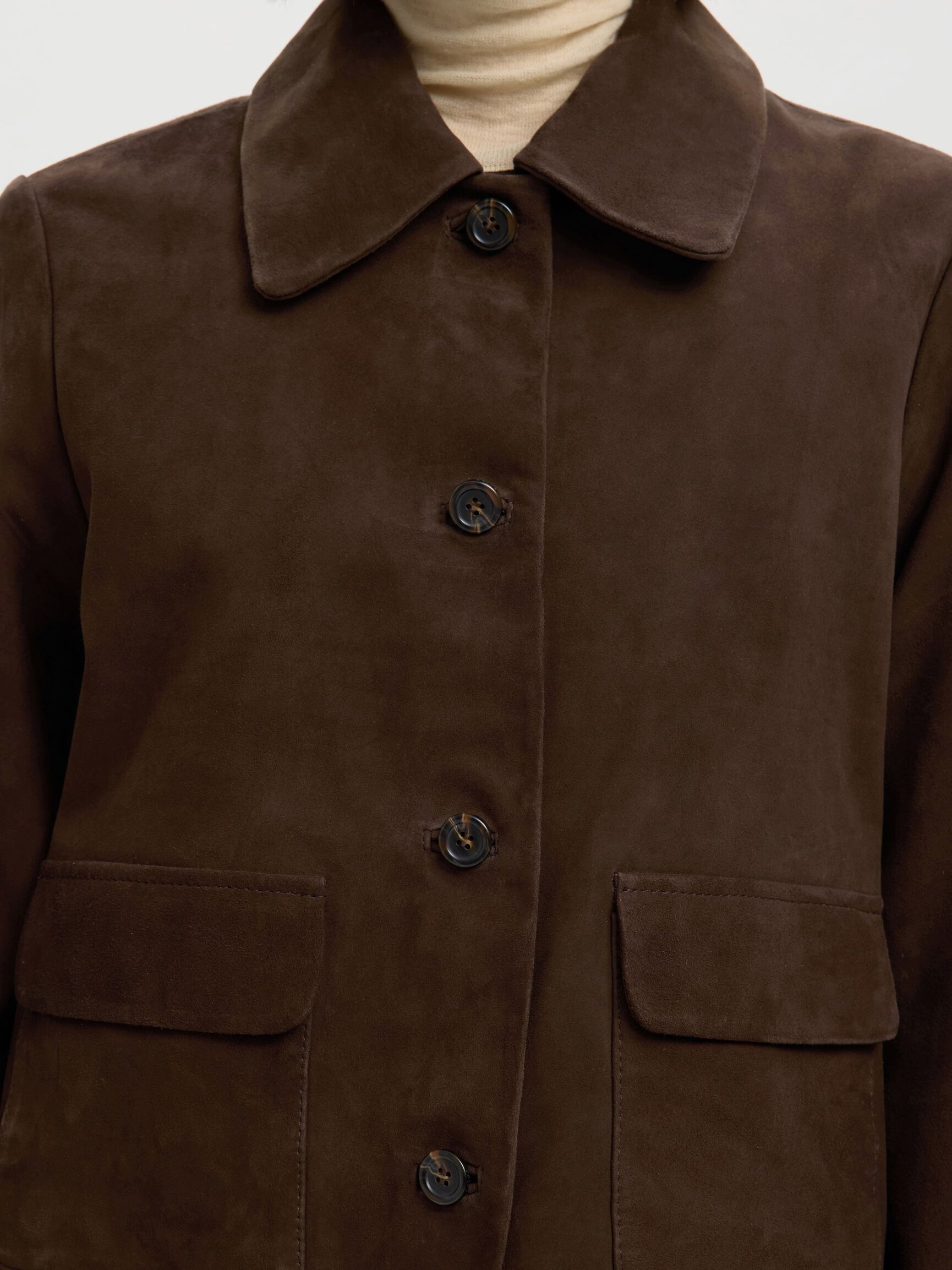 100% SUEDE JACKET