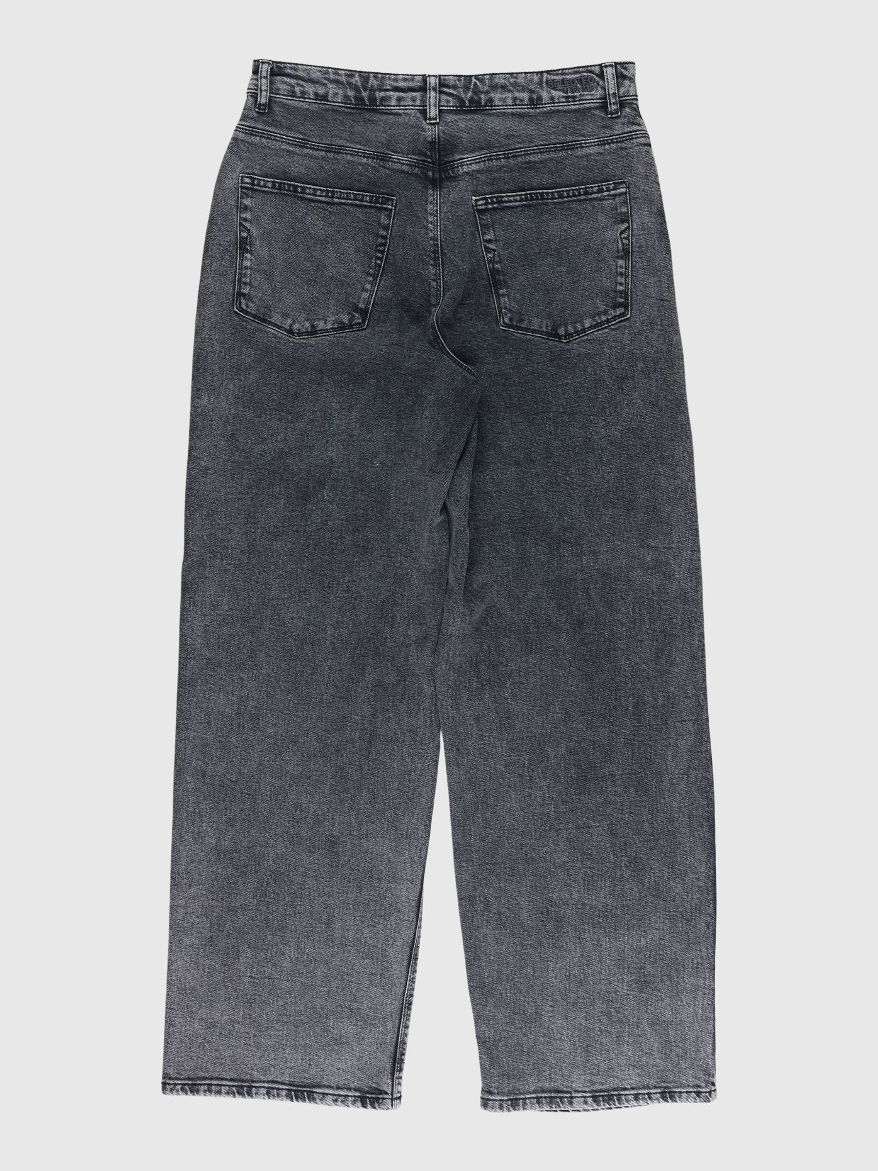 RHINESTONE WIDE FIT JEANS