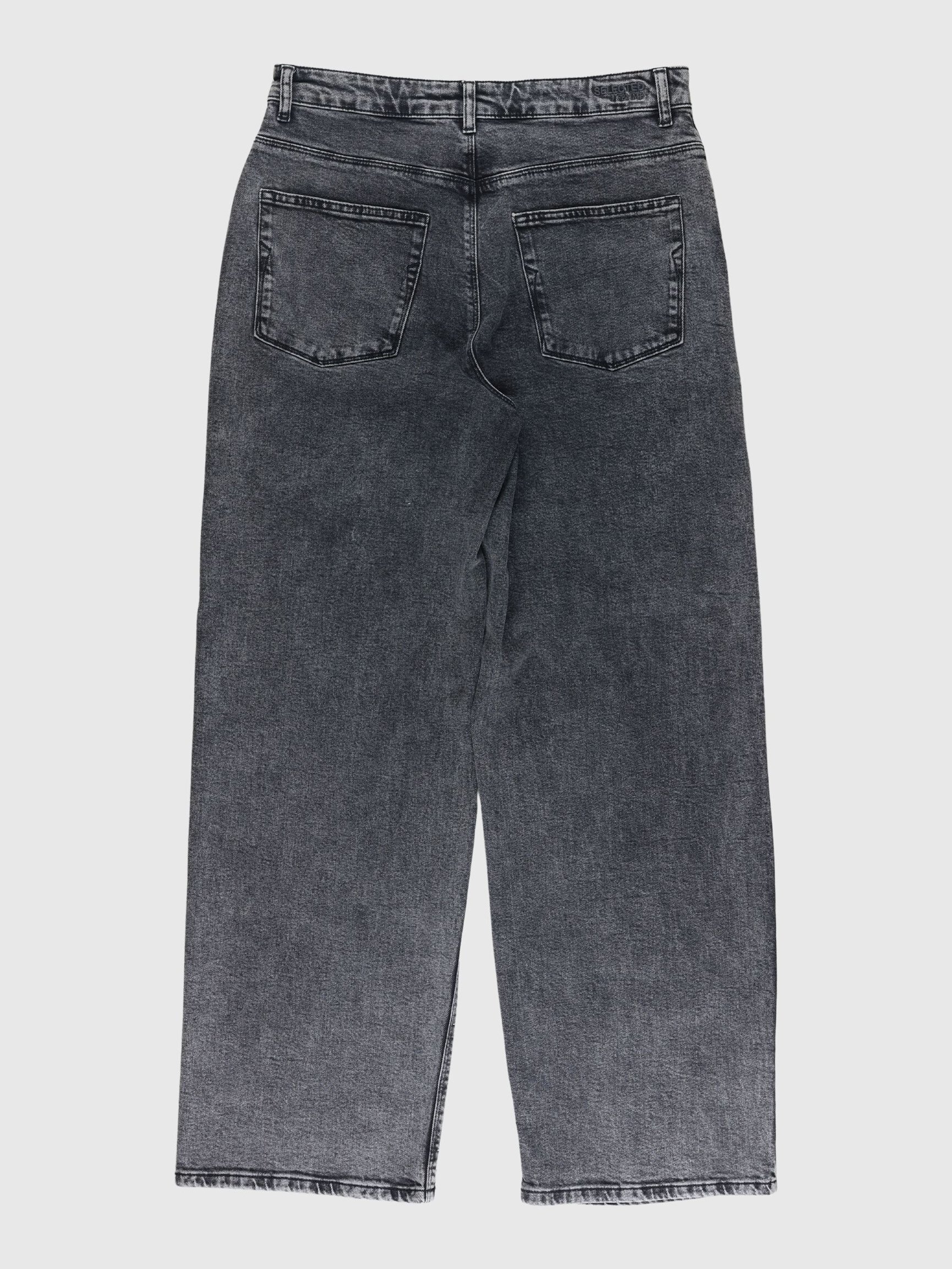 RHINESTONE WIDE FIT JEANS