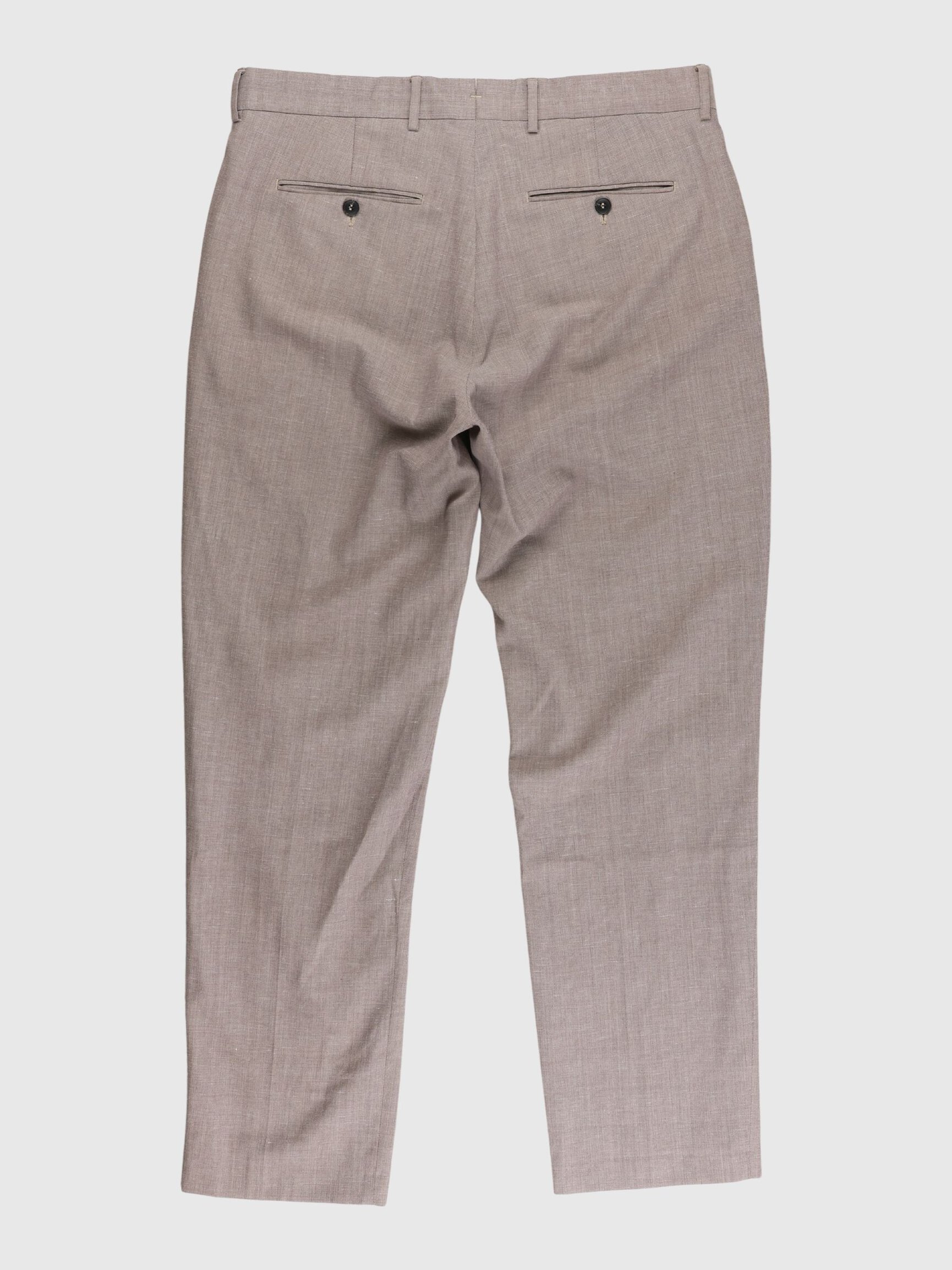 GESTREKEN PLOOI PANTALON