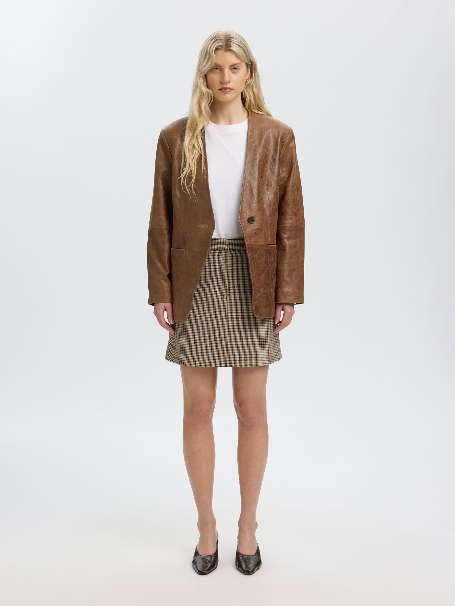 OVERSIZED LEATHER JACKET