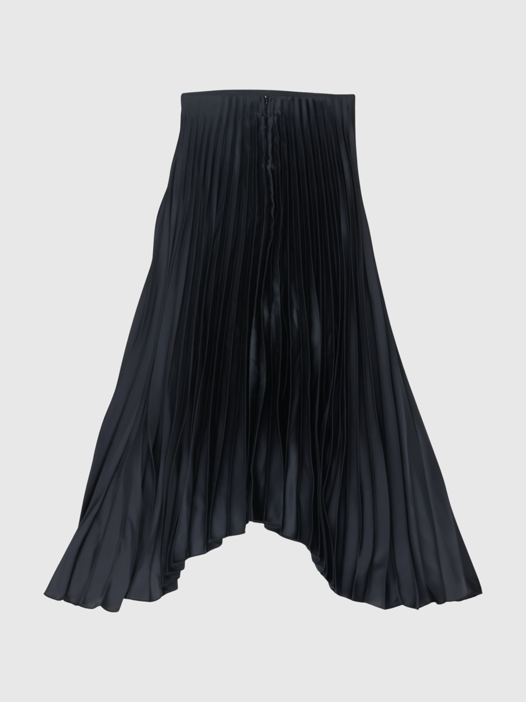 PLISSÉ MIDDELLANGE ROK