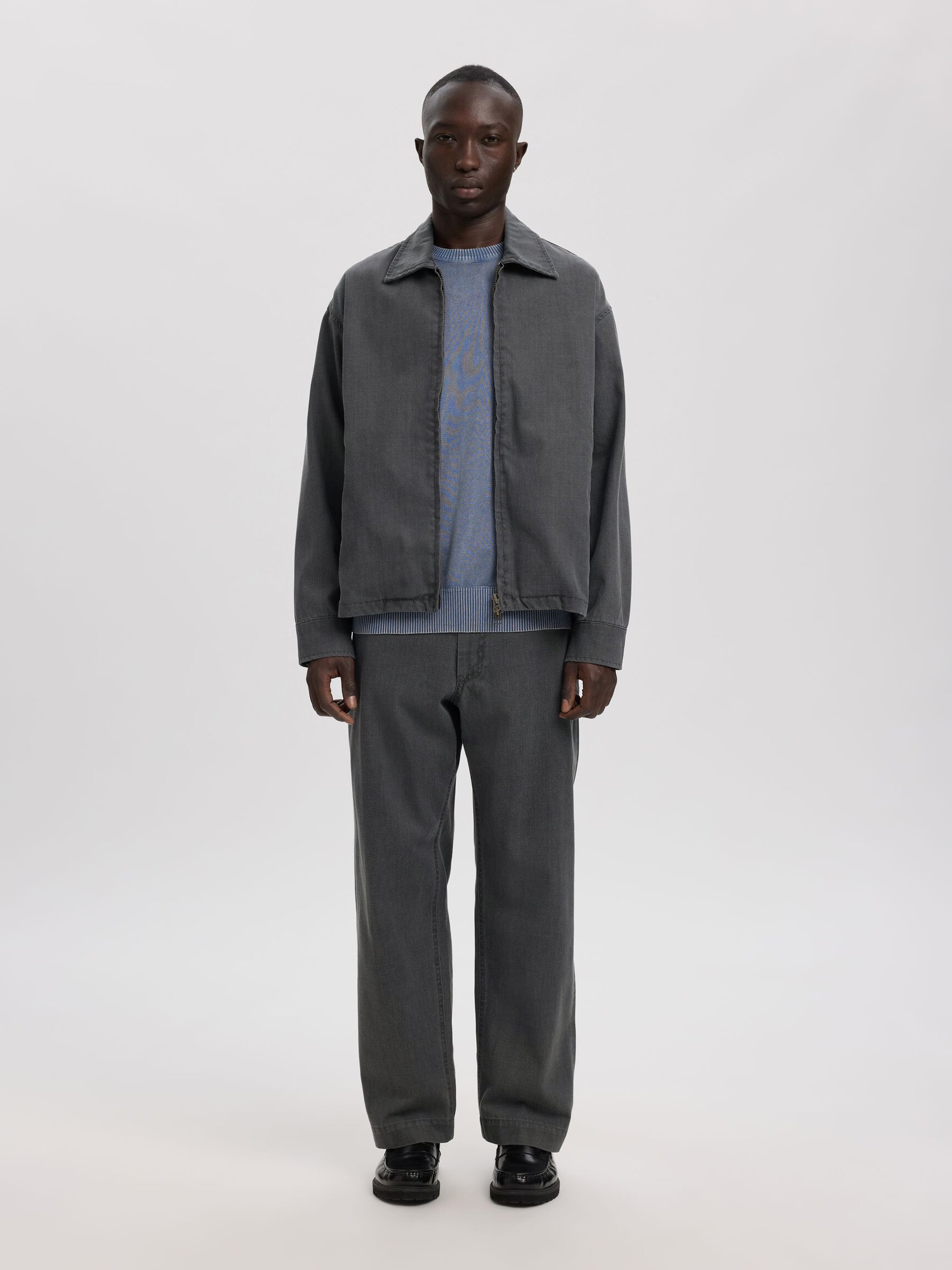 SELVEDGE DENIM LOOSE-FIT JEANS