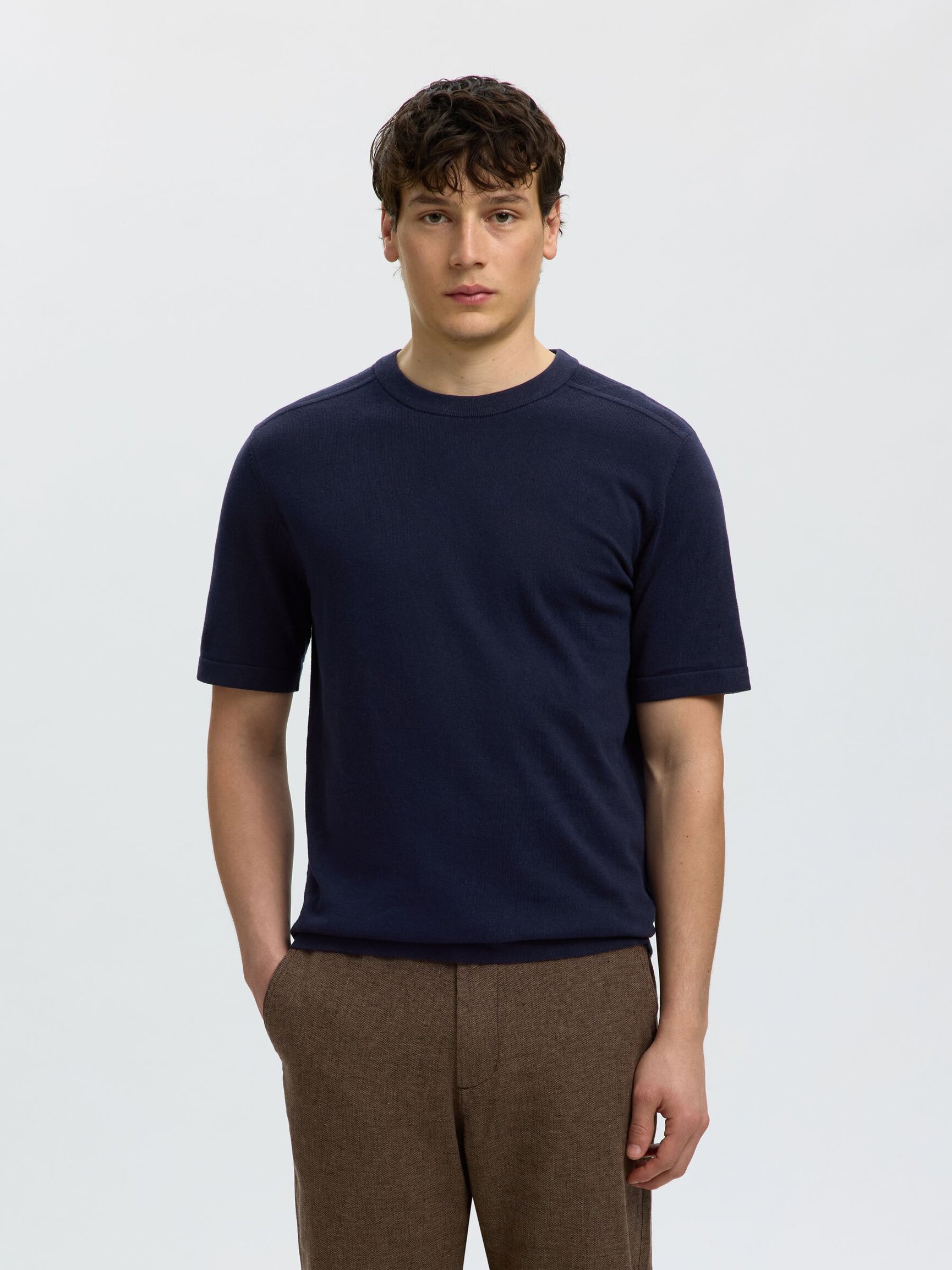 100% COTTON KNITTED TOP