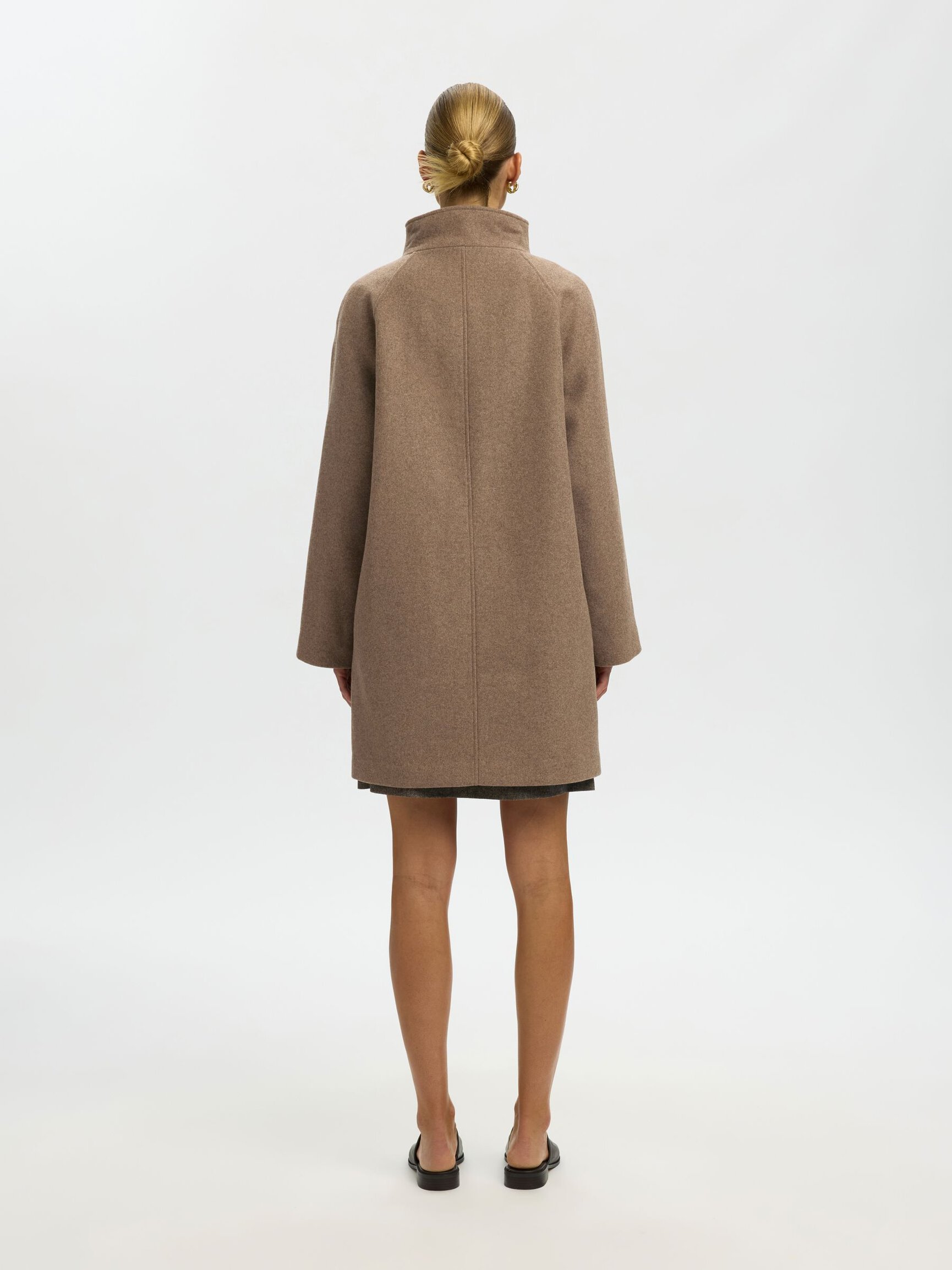 WOOL BLEND COAT