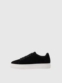 CHUNKY SUEDE  TRAINERS, Black, highres