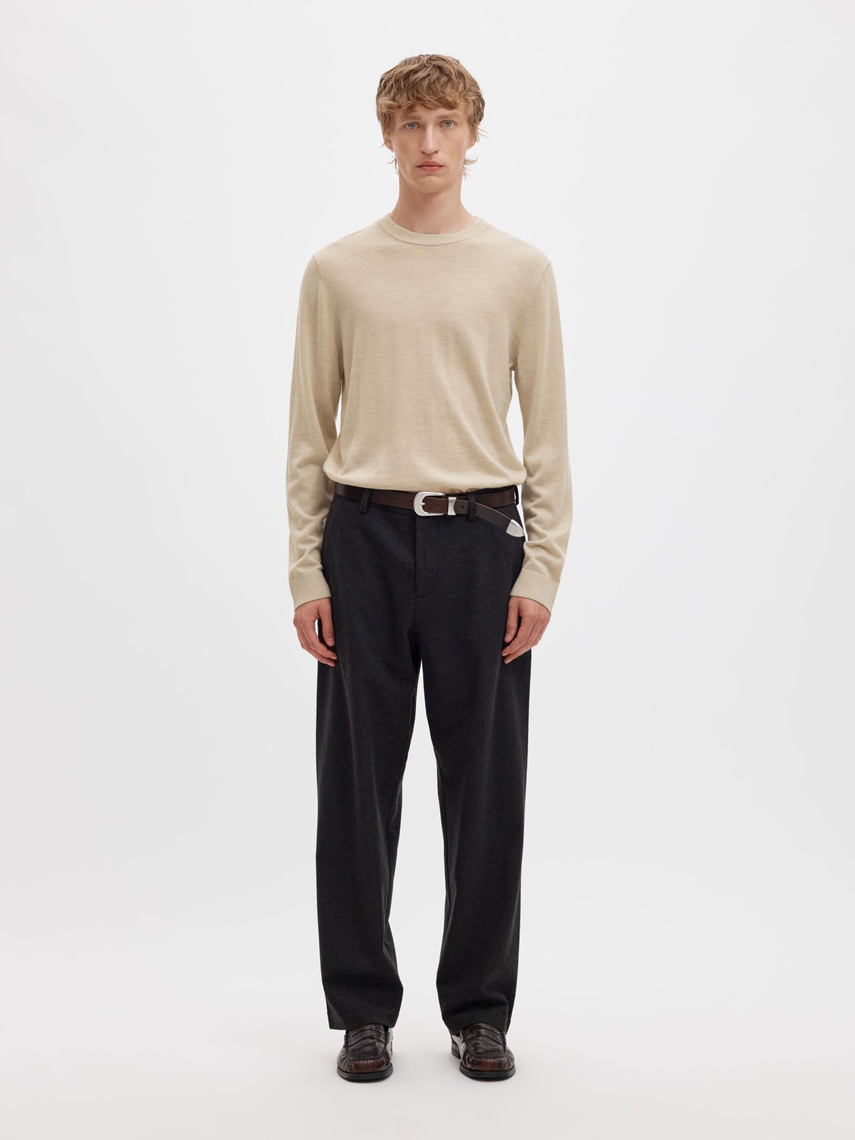 100% MERINO WOOL PULLOVER