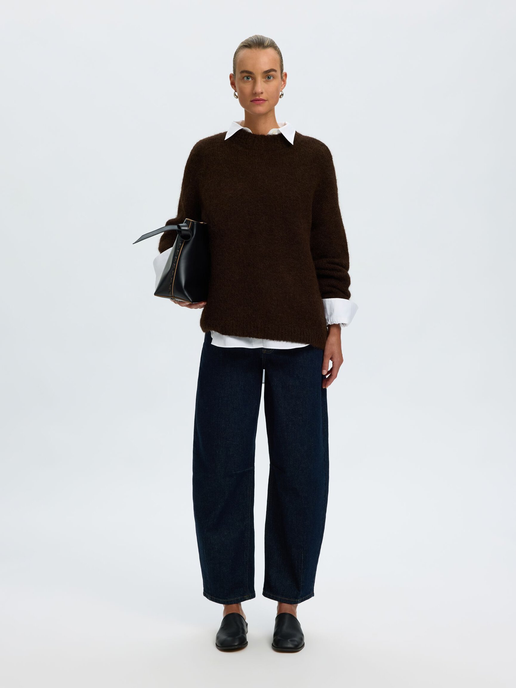 WOOL BLEND PULLOVER