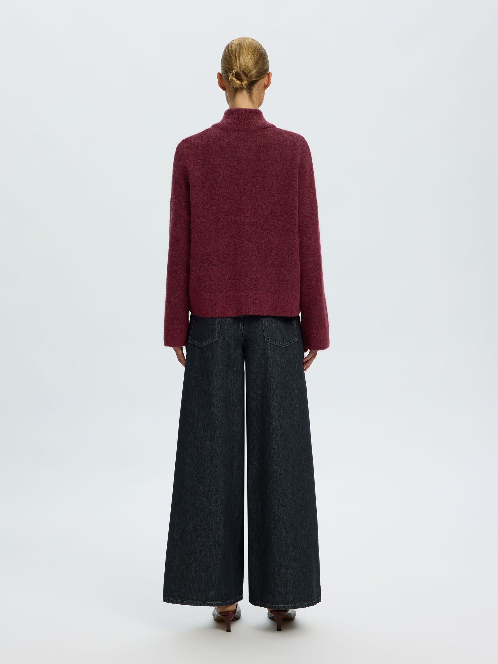 WOOL BLEND CARDIGAN