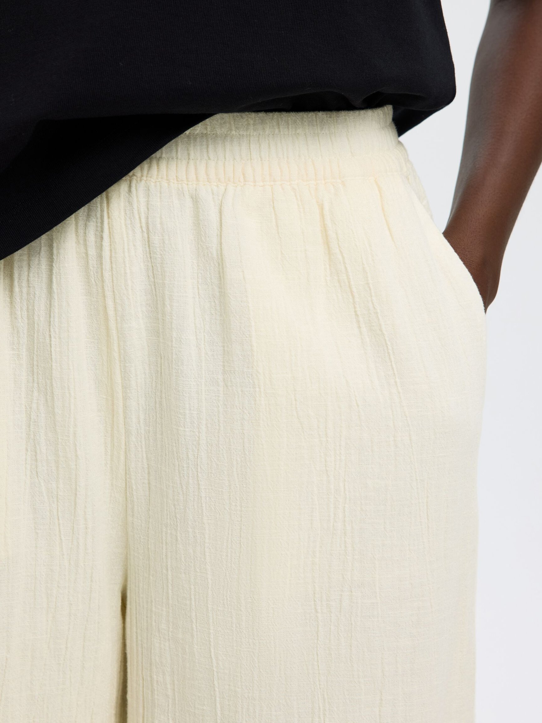 PANTALONI GAMBA AMPIA