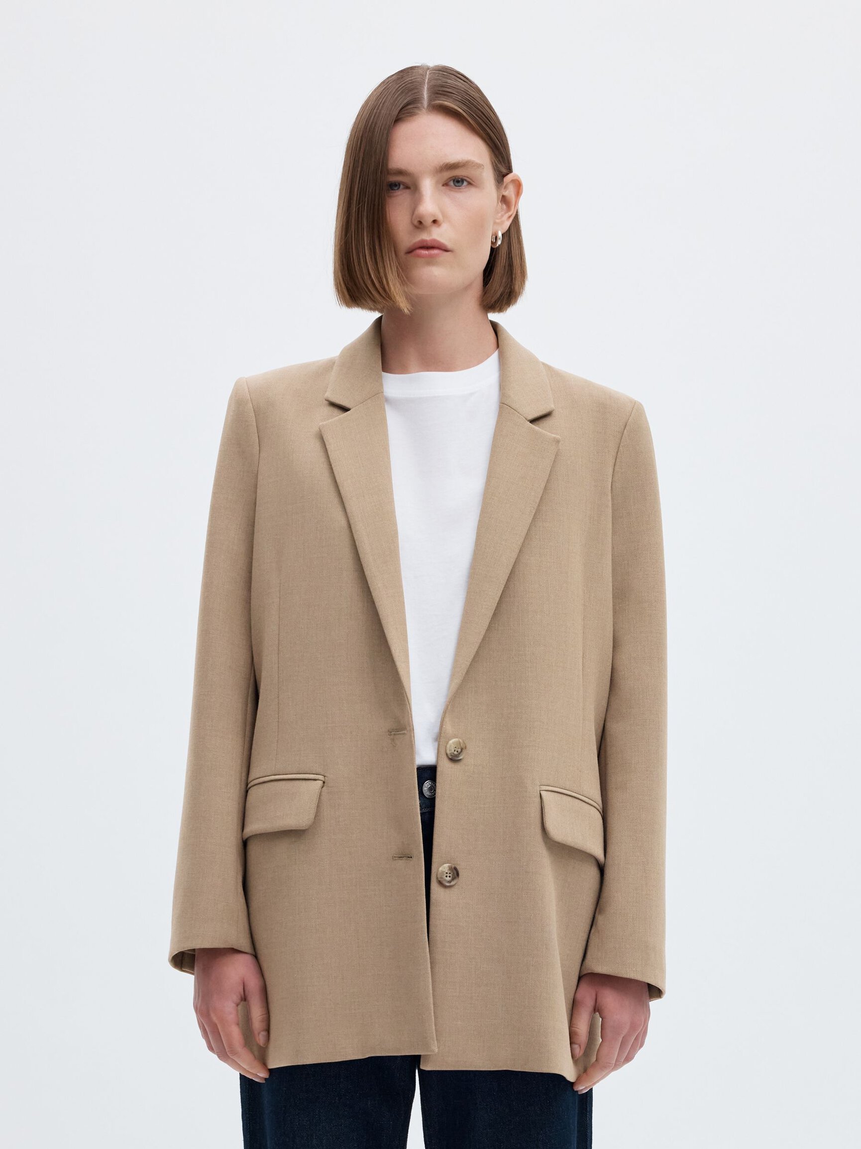 VISKOSEMIX RELAXED BLAZER