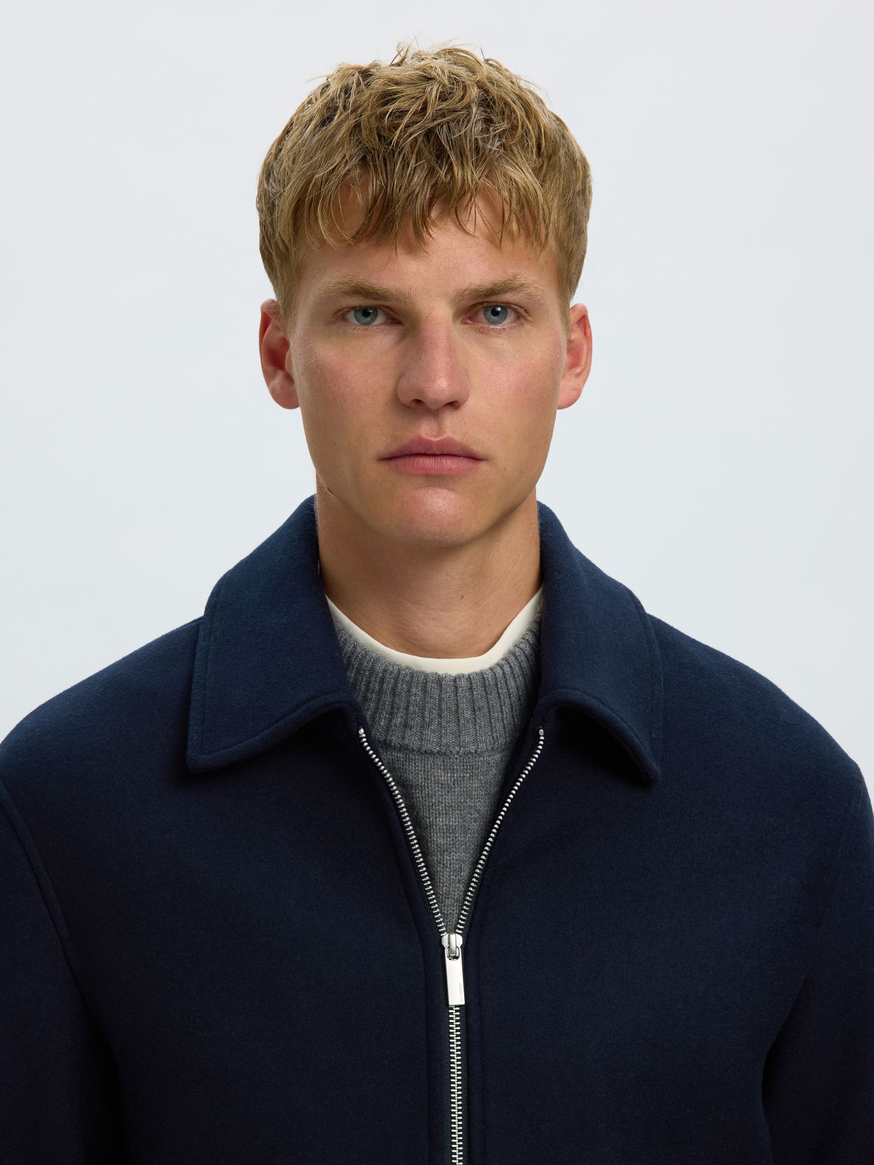 WOOL BLEND JACKET