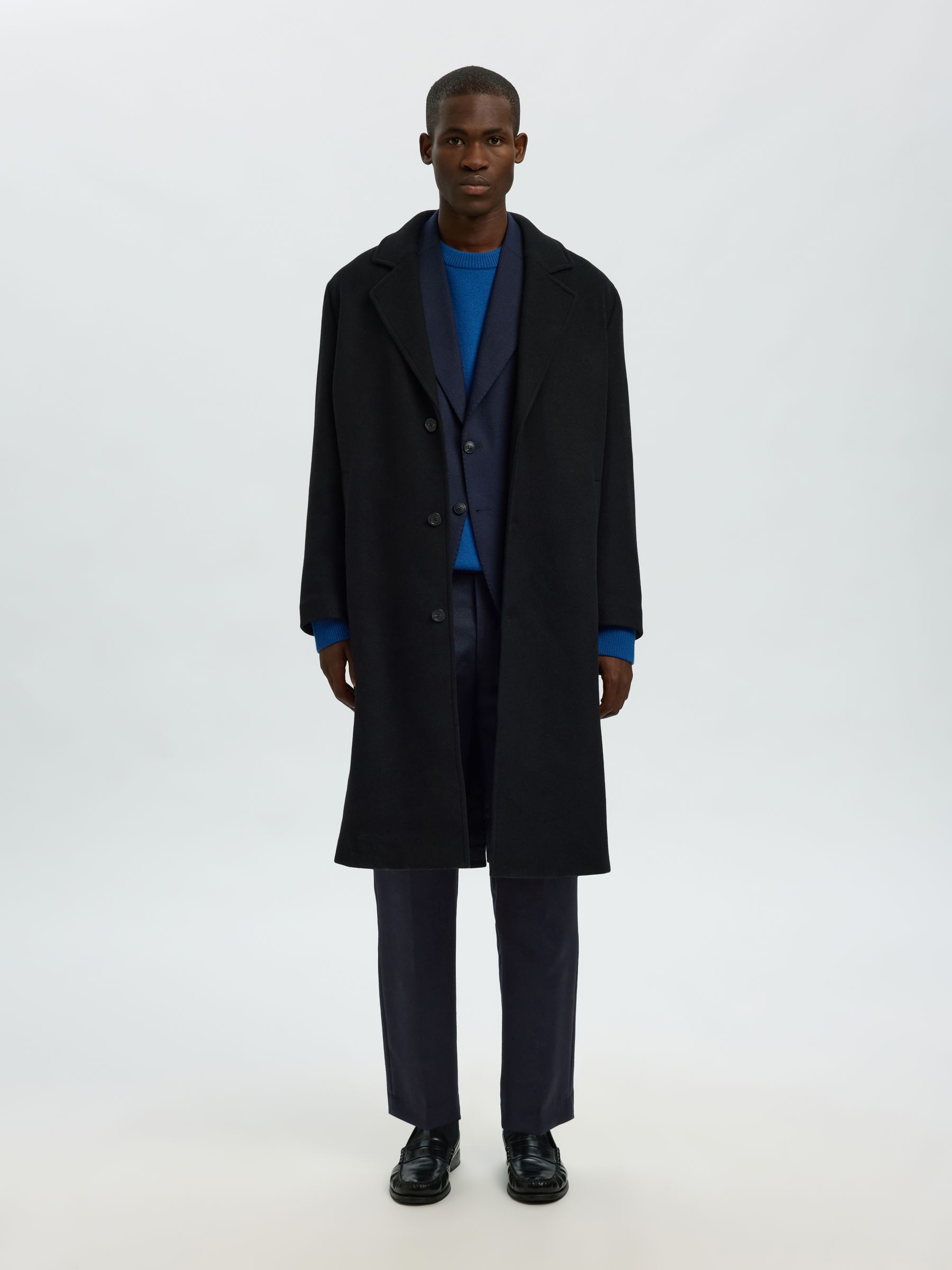 100% WOOL SUIT TROUSERS