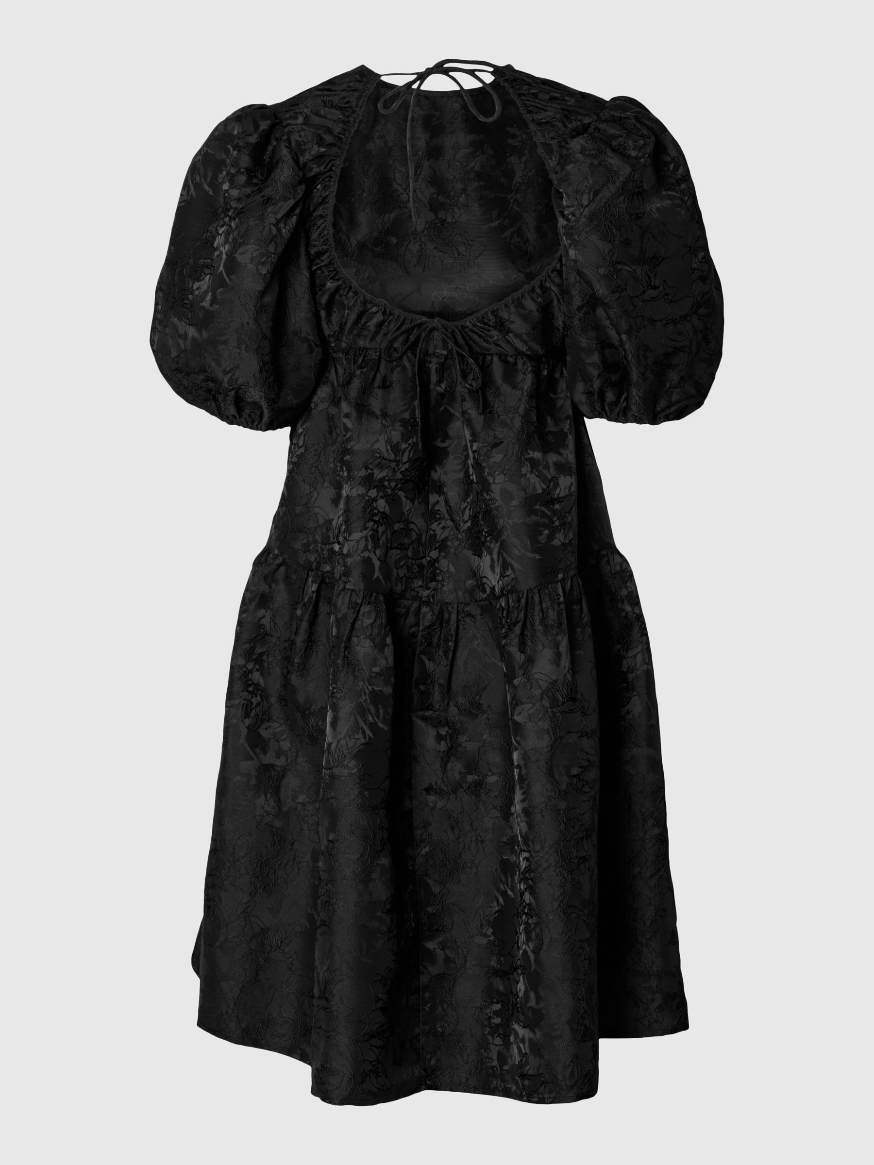 PUFFÄRMEL MIDIKLEID